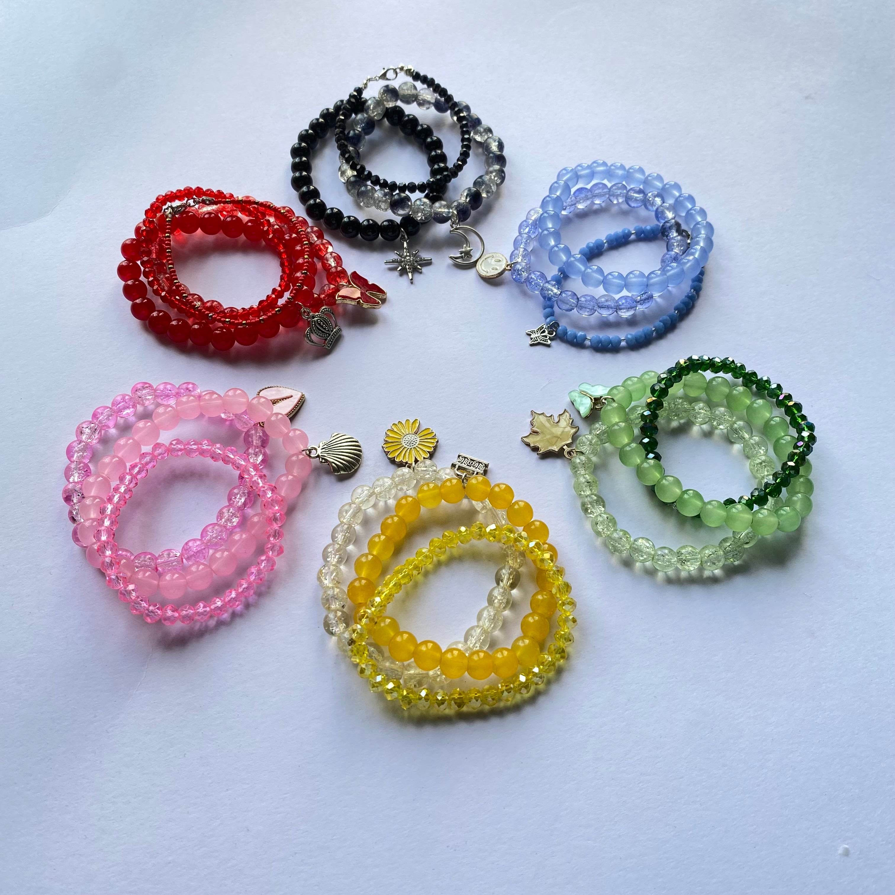 Stack Bracelets set of 3 - Fatatun