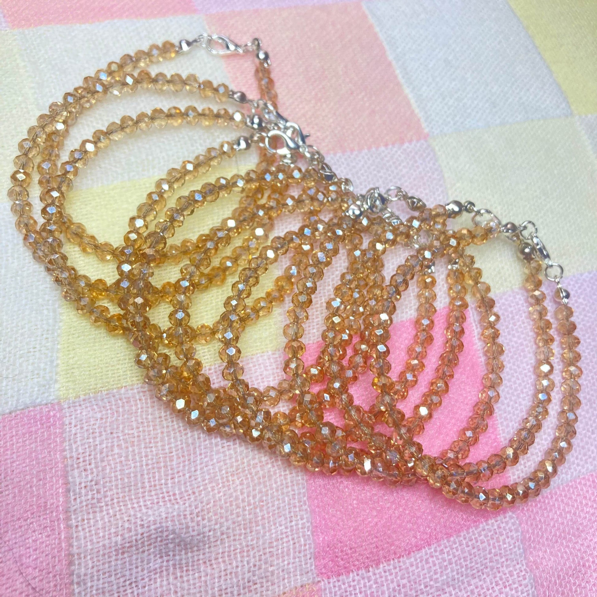Crystal Bracelet Golden shine | (cost for each) - Fatatun