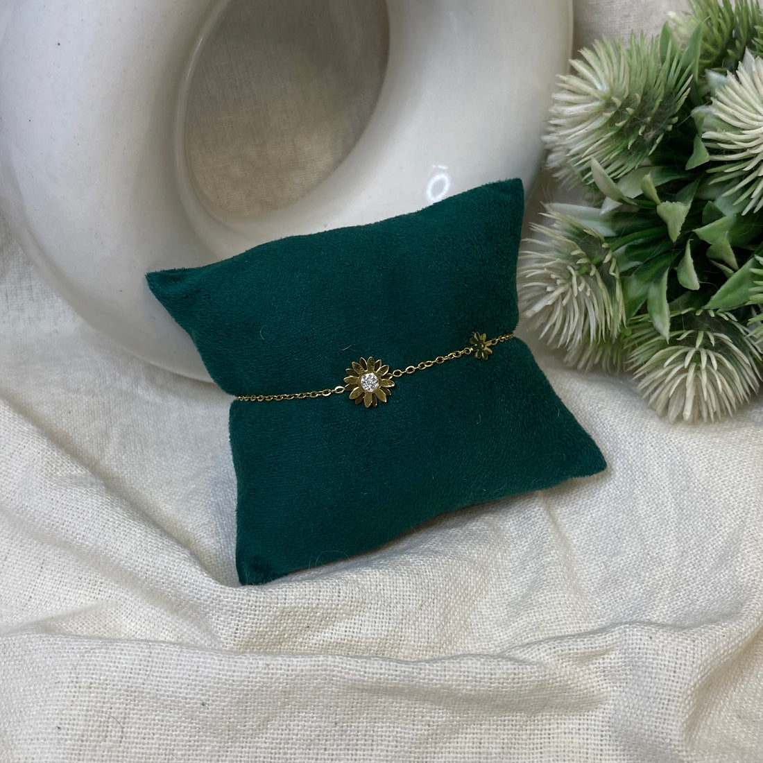 Sunflower Bracelet Anti-Tarnish