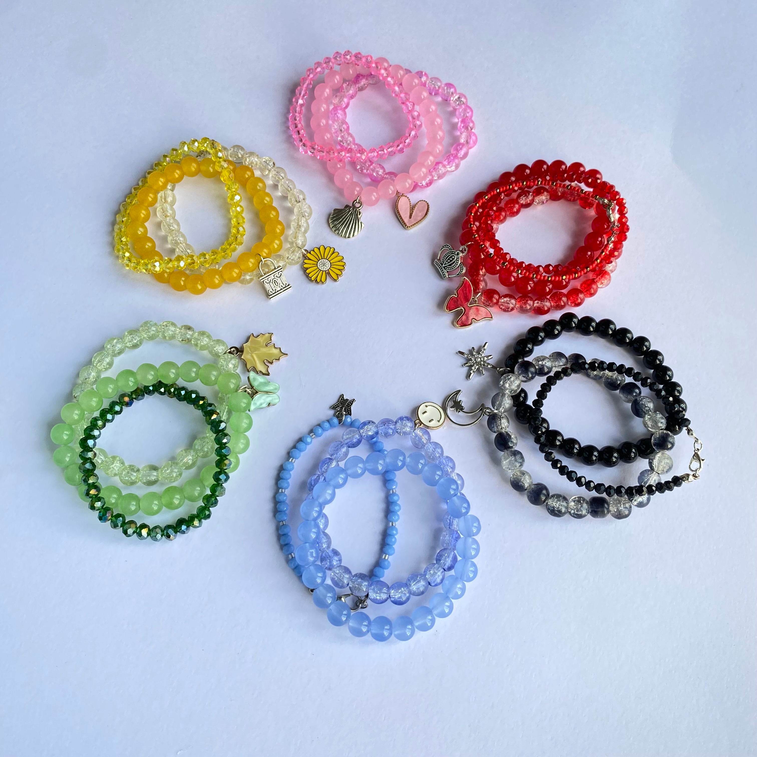 Stack Bracelets set of 3 - Fatatun