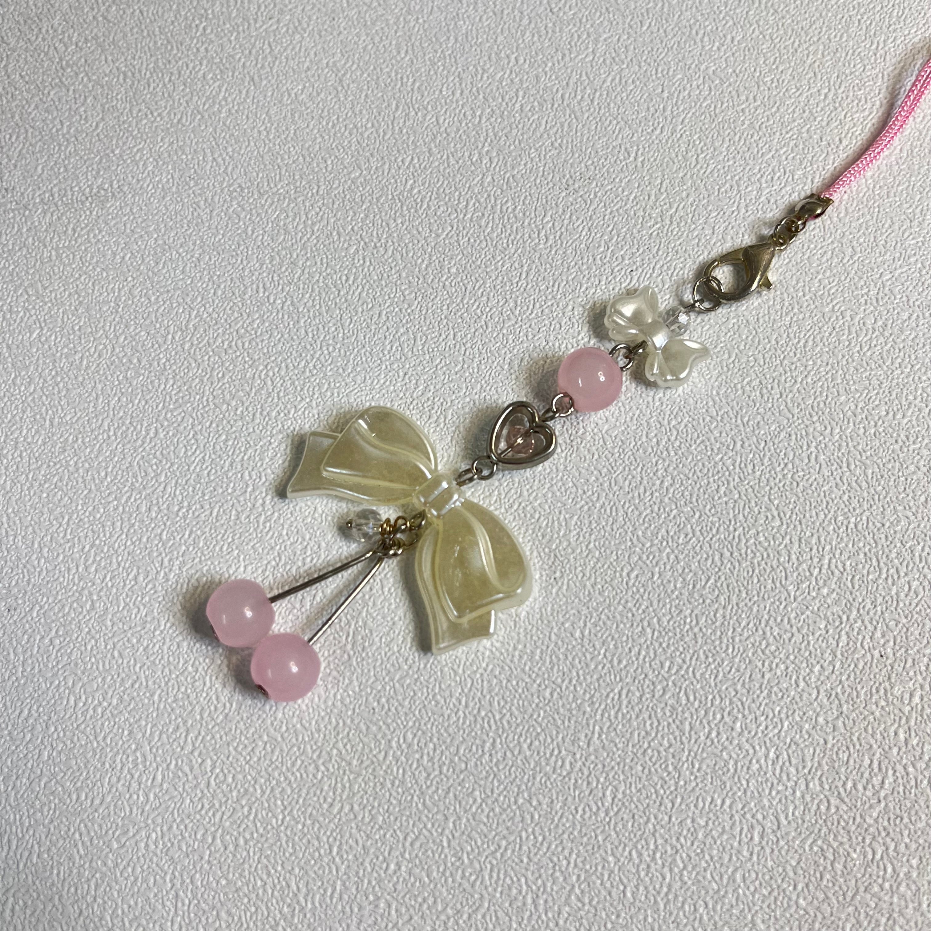 Phone Charms Bow and flowers