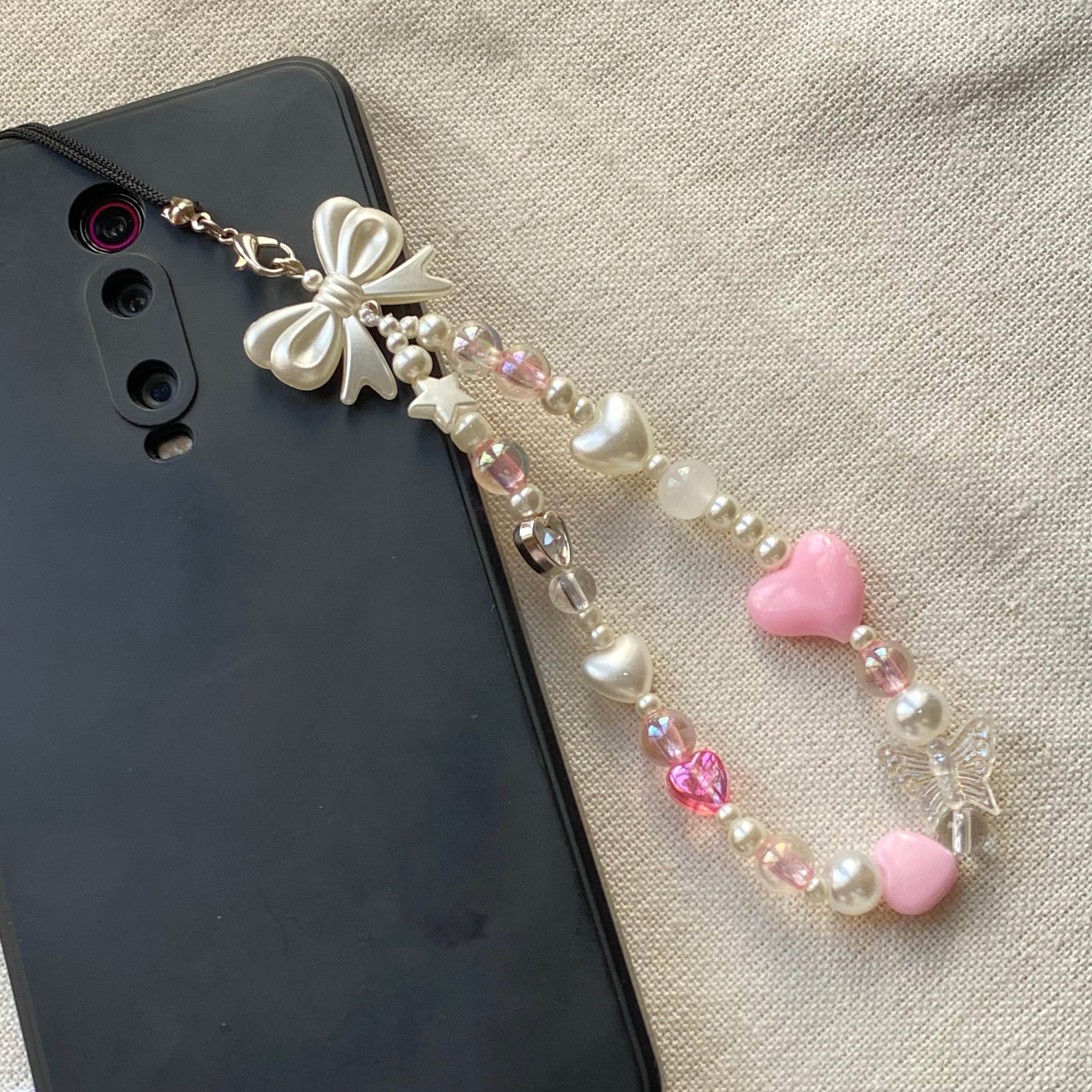 Asthetic Pink Phone Charms |S2 - Fatatun