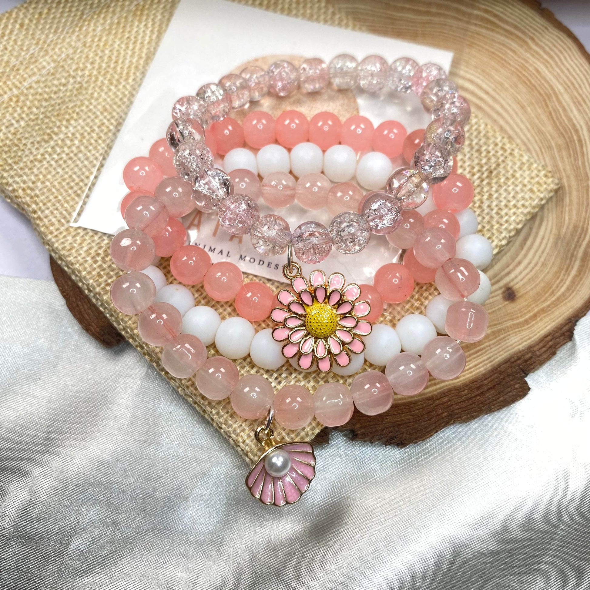 Stack Bracelet set of 4 - Fatatun