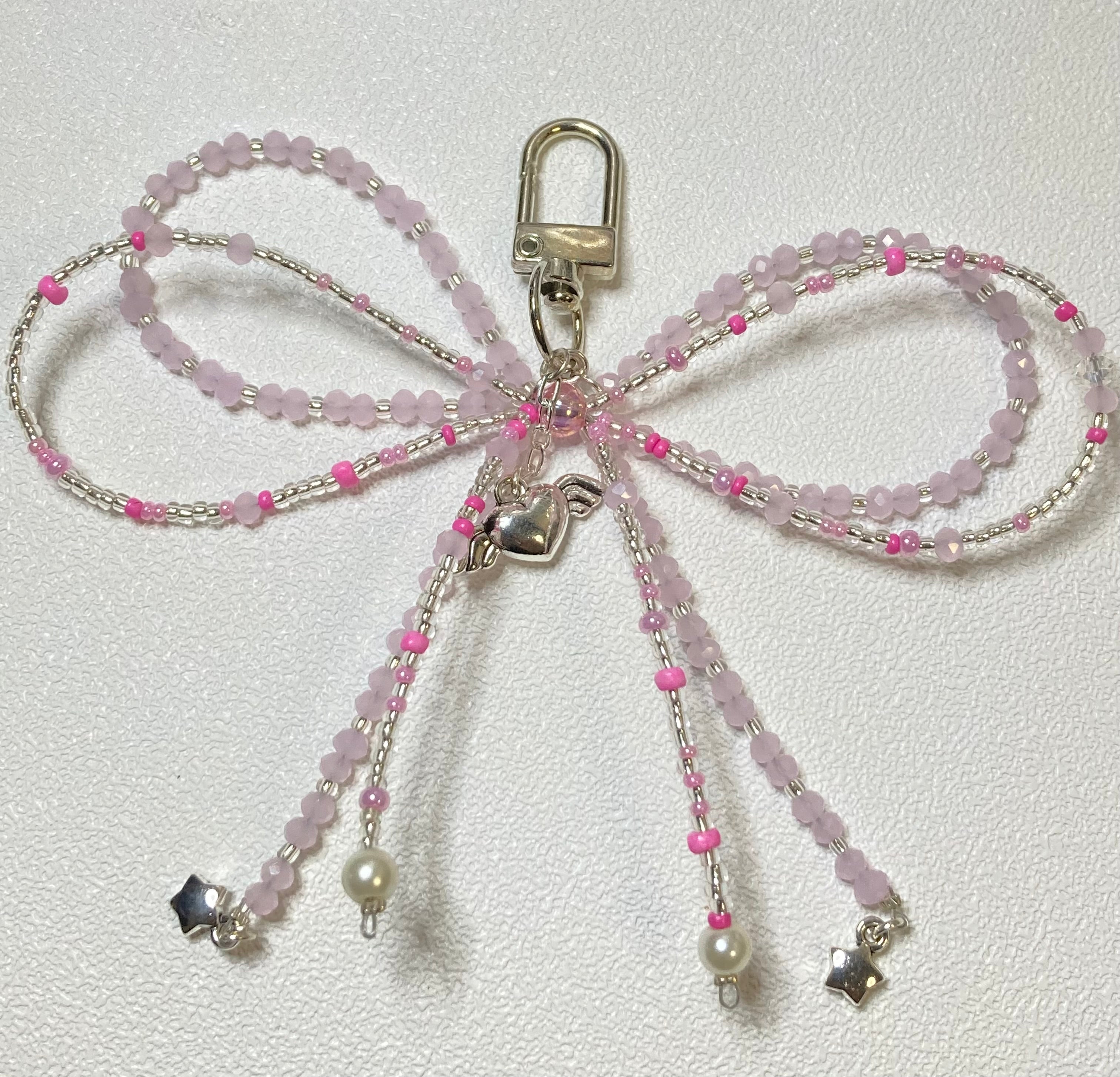 Bag Charms | Beaded Bows