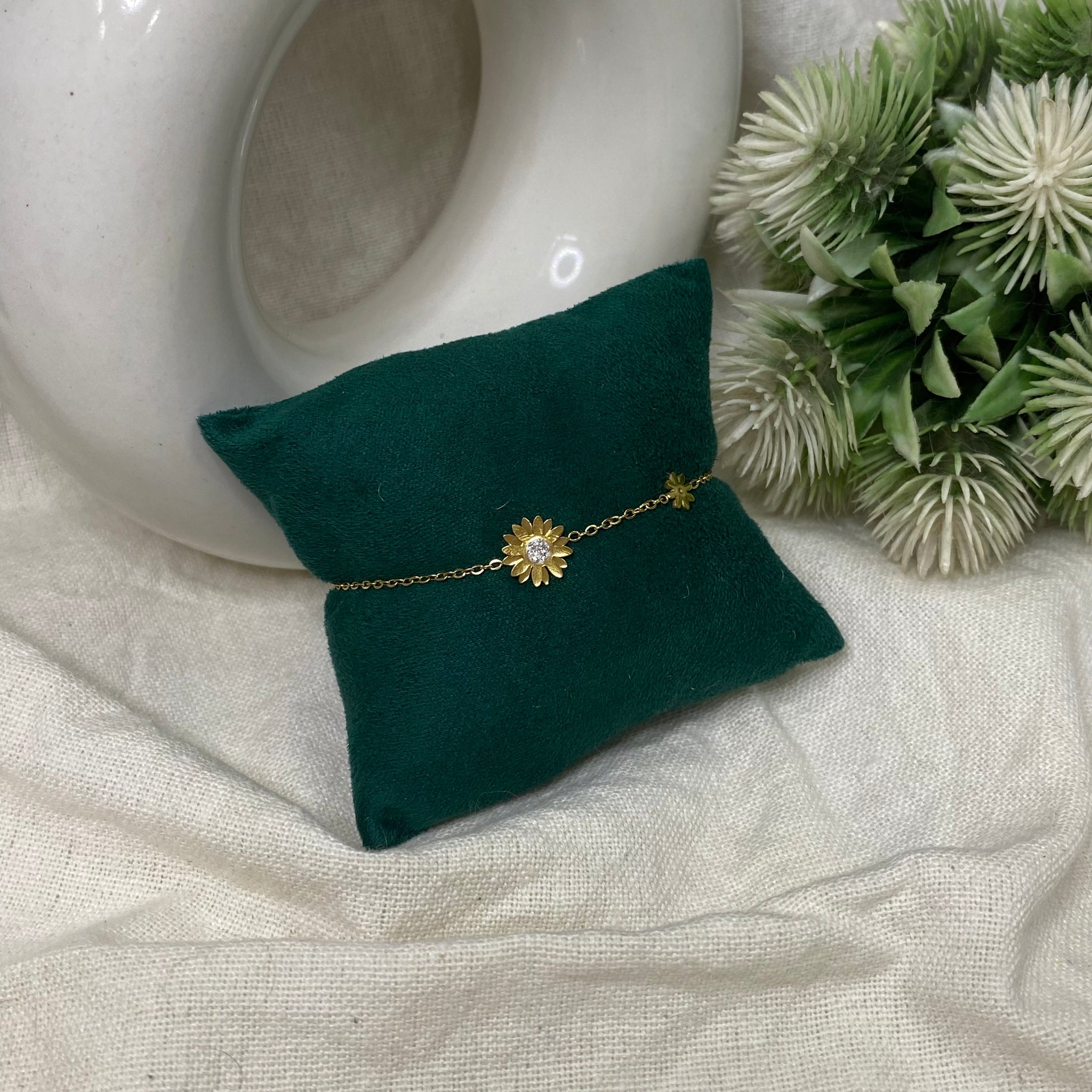 Sunflower Bracelet Anti-Tarnish