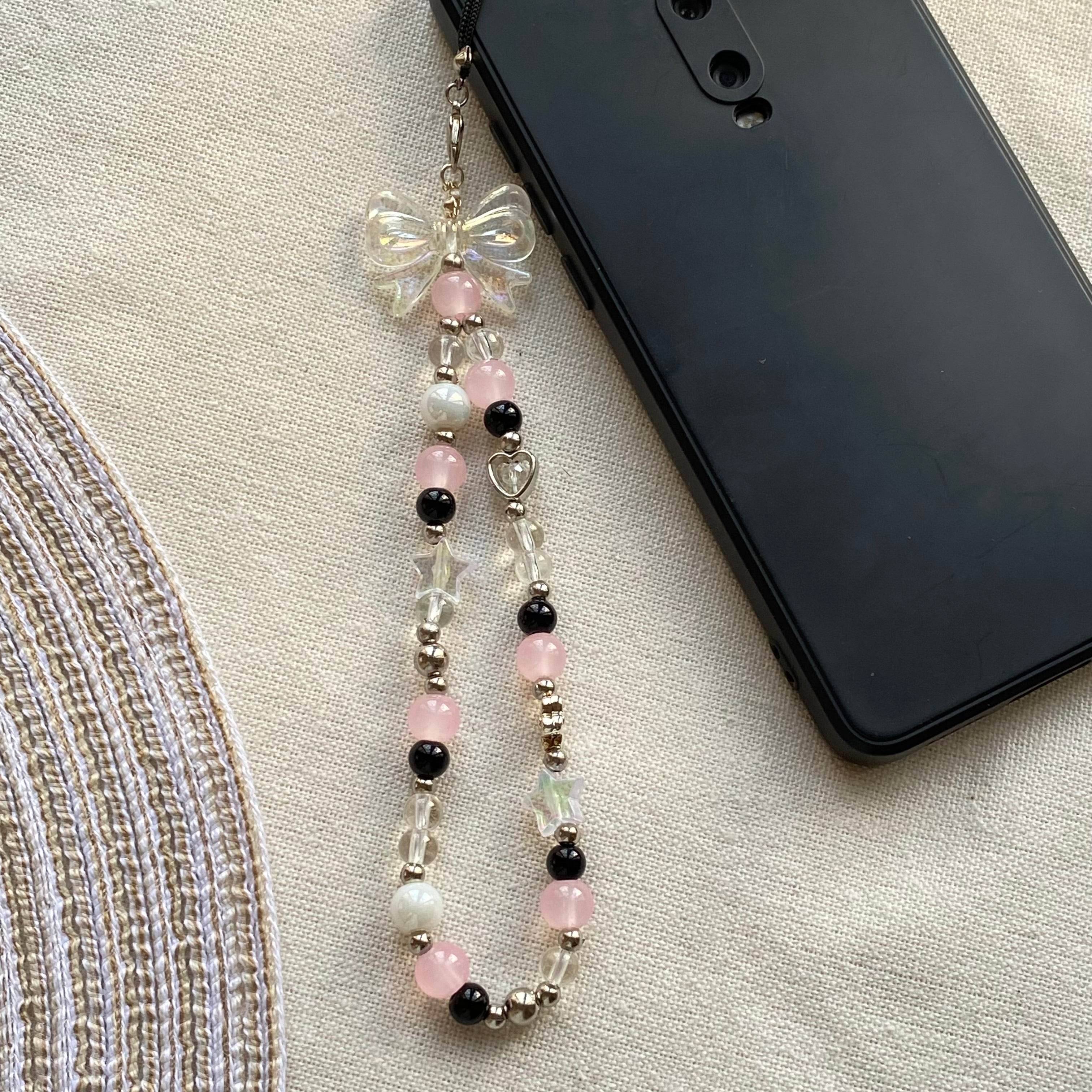 Asthetic Pink Phone Charms |S2 - Fatatun