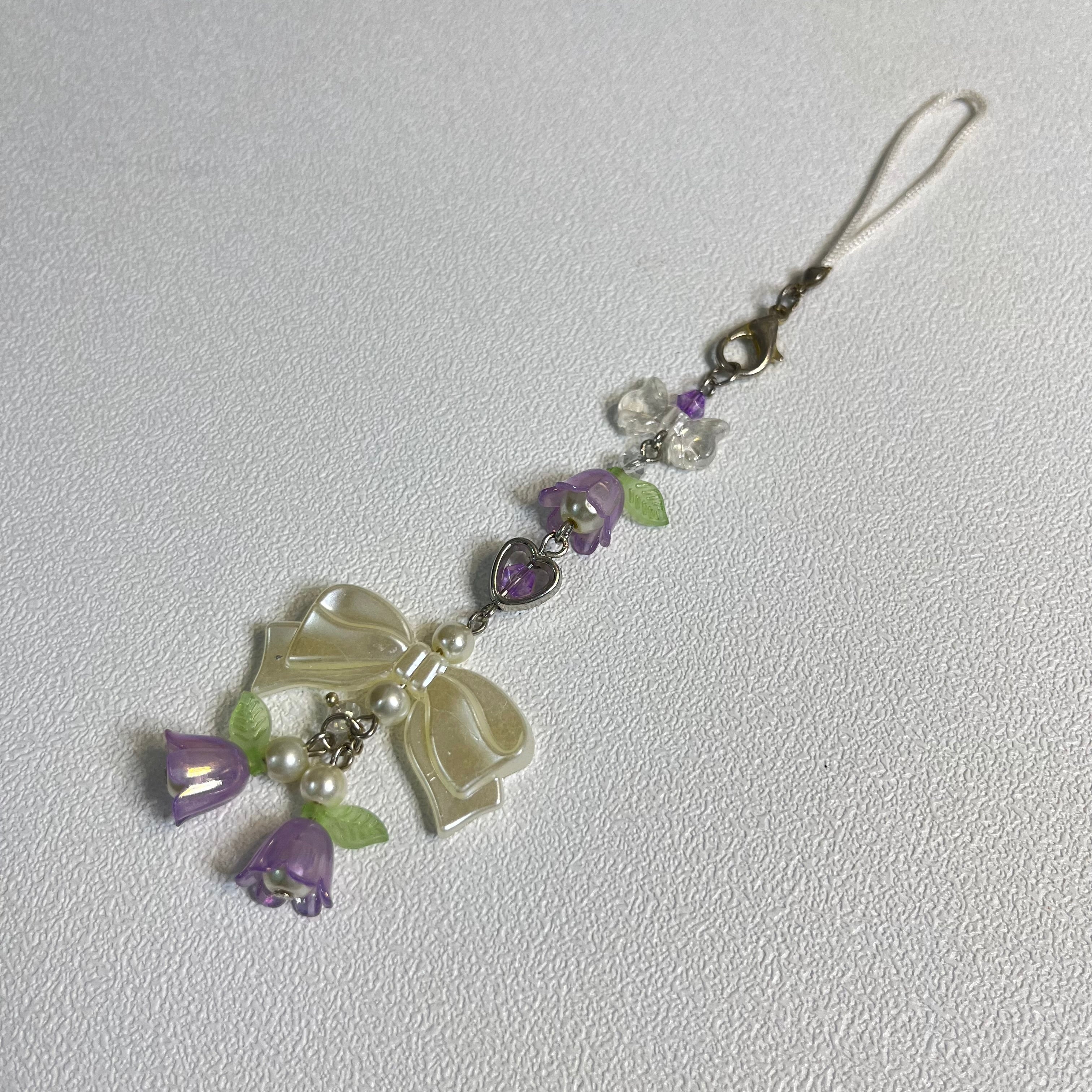 Phone Charms Bow and flowers