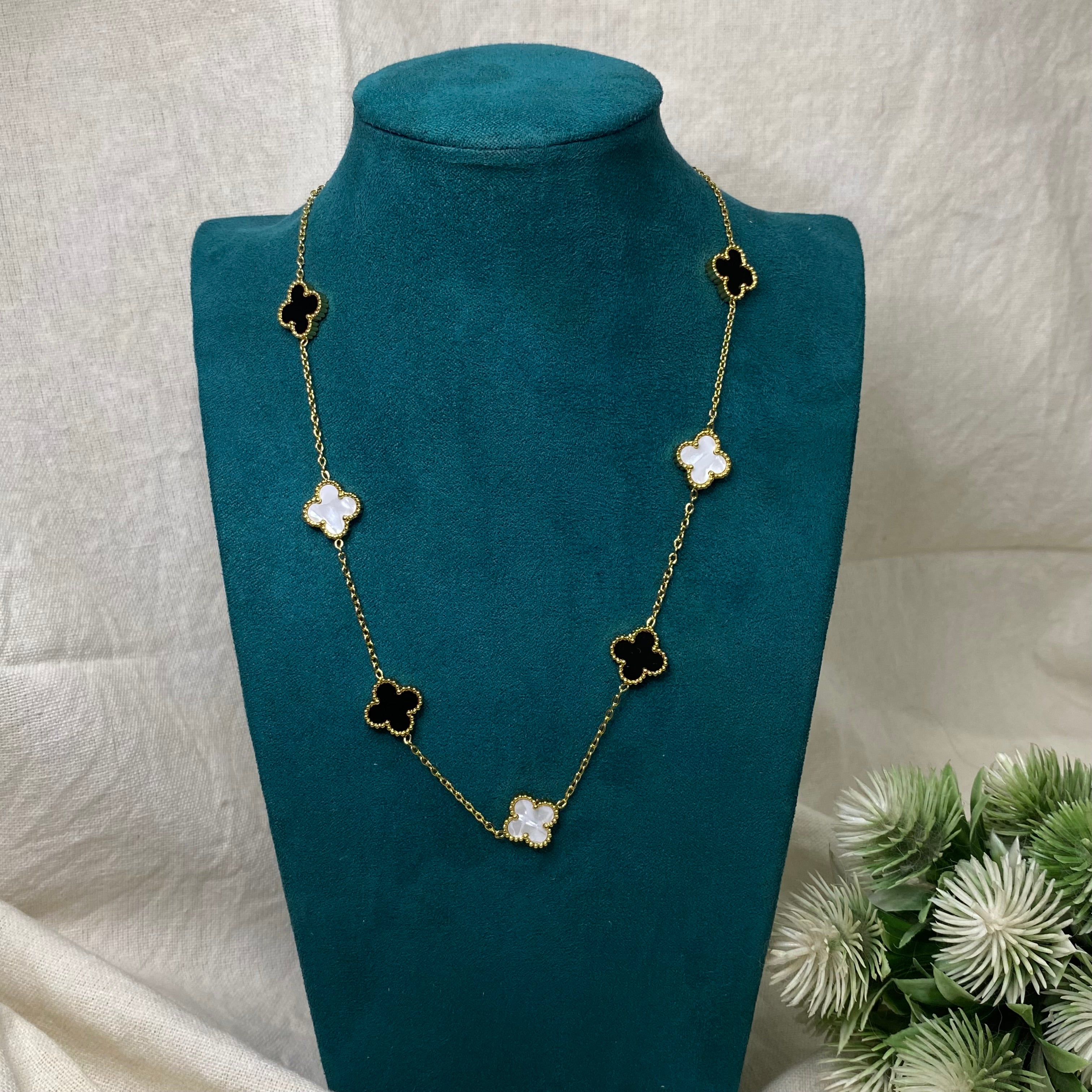 Van Cleef Necklace Anti-Tarnish ￼