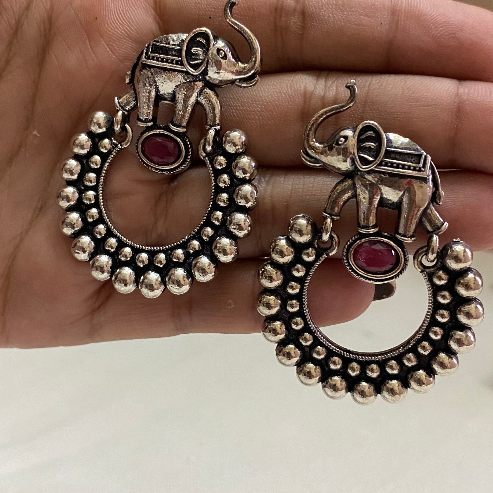 Unique oxidise earrings