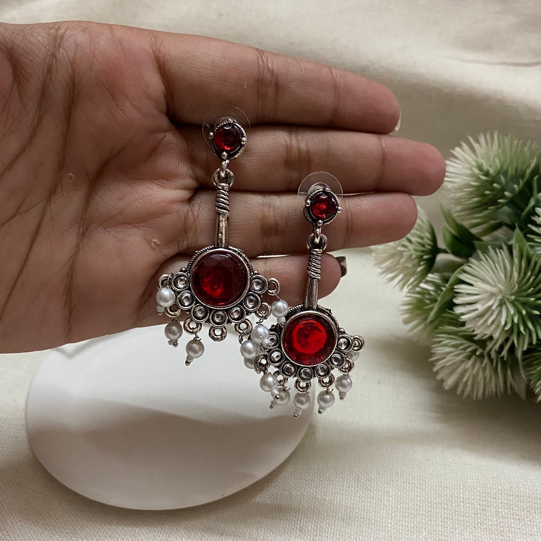 Unique Oxidise jhumka