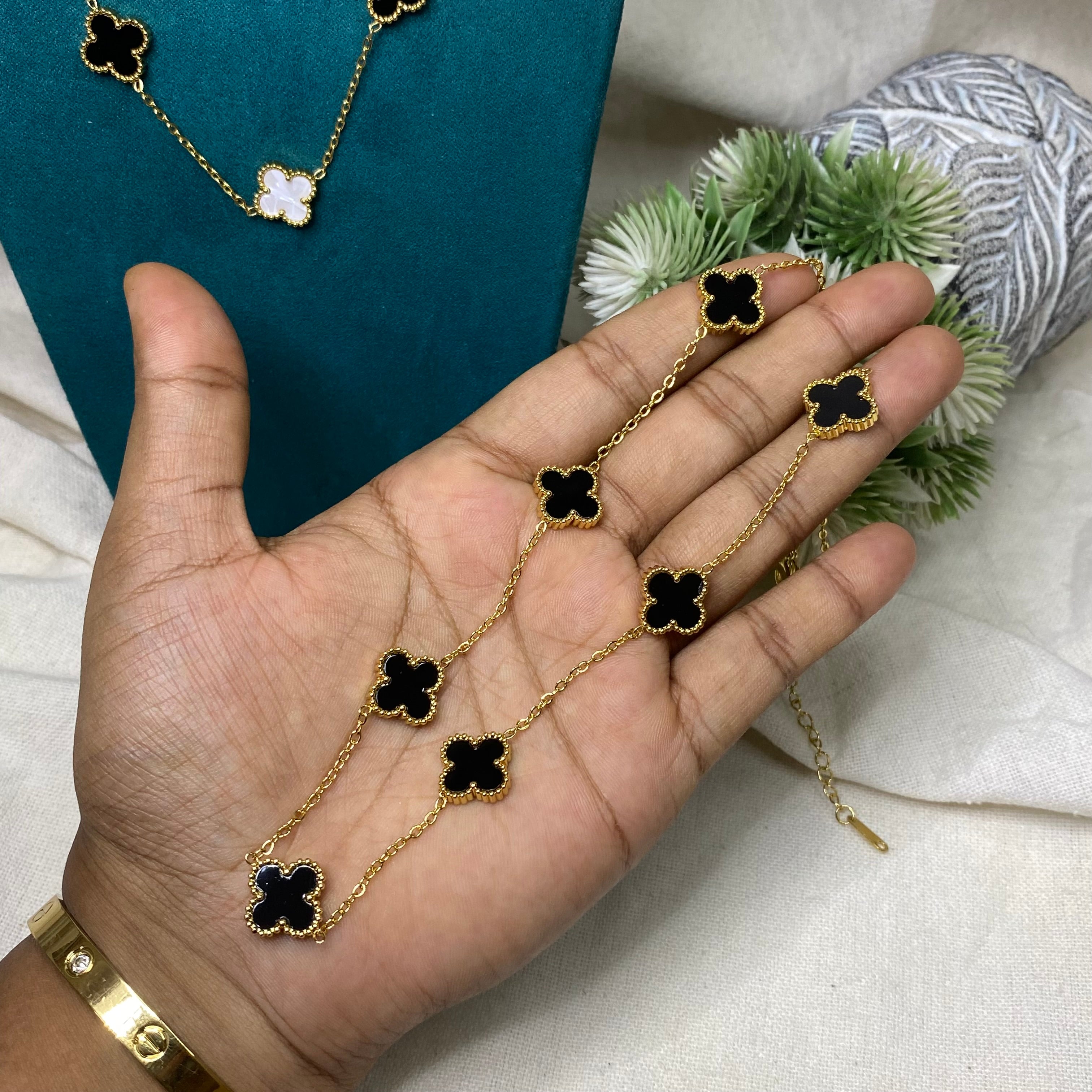 Van Cleef Necklace Anti-Tarnish ￼