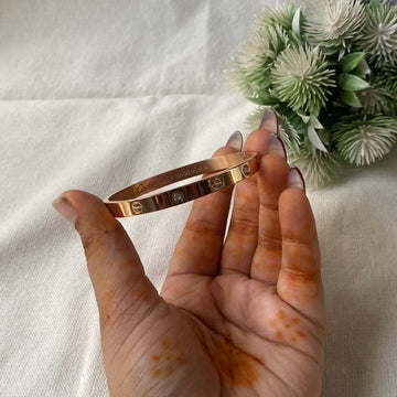 Rose Gold Cartier Anti-Tarnish Bracelet