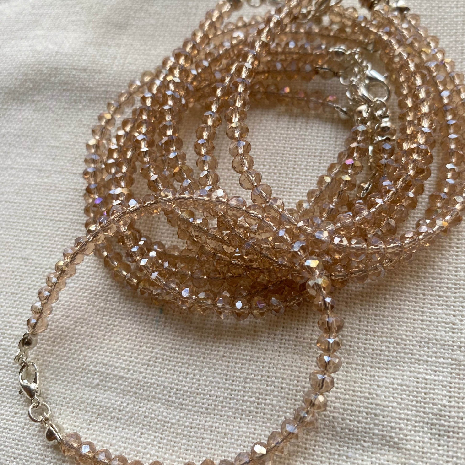 Crystal Bracelet light Golden Shine (cost for each) - Fatatun