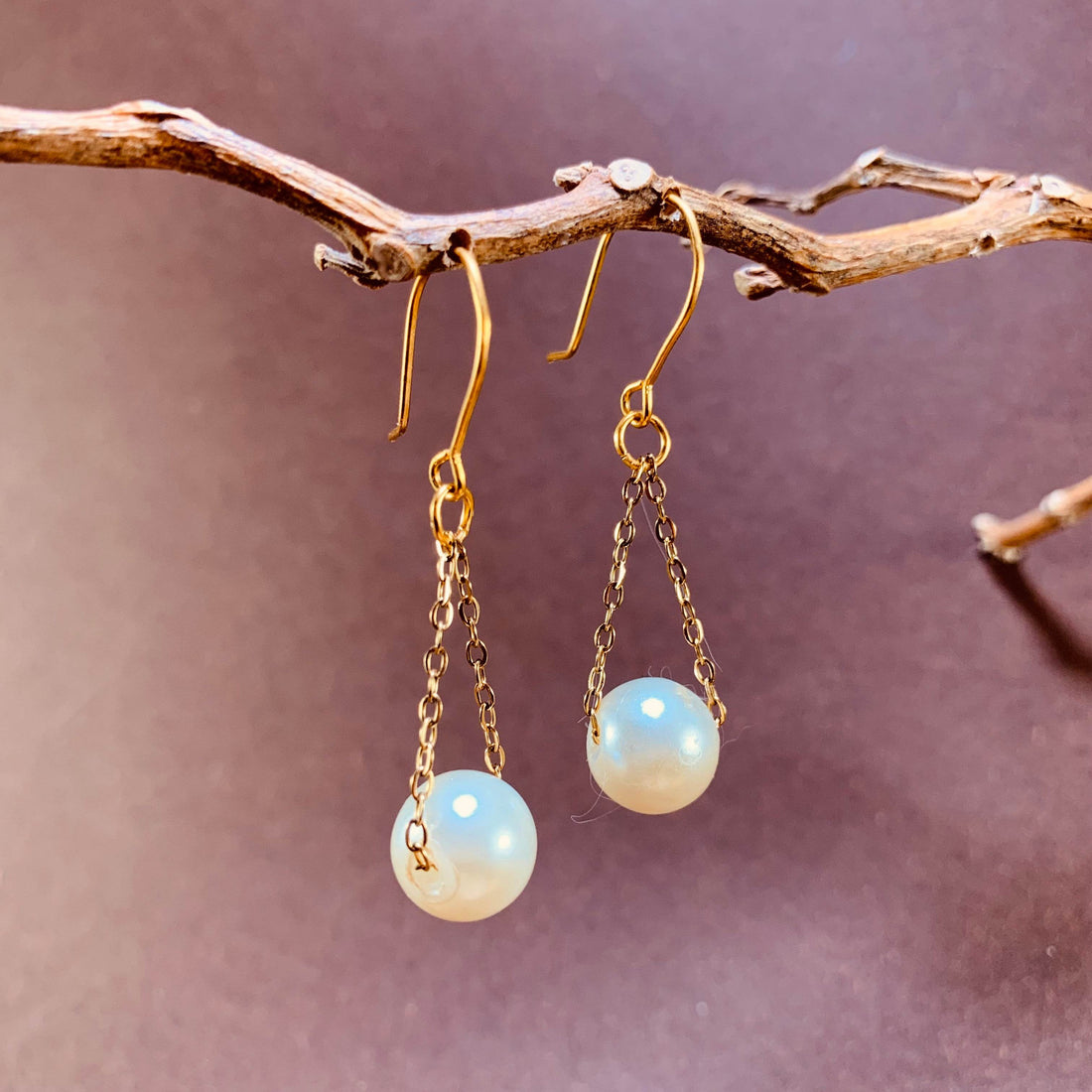 Pear chain Ear Hanging - Fatatun