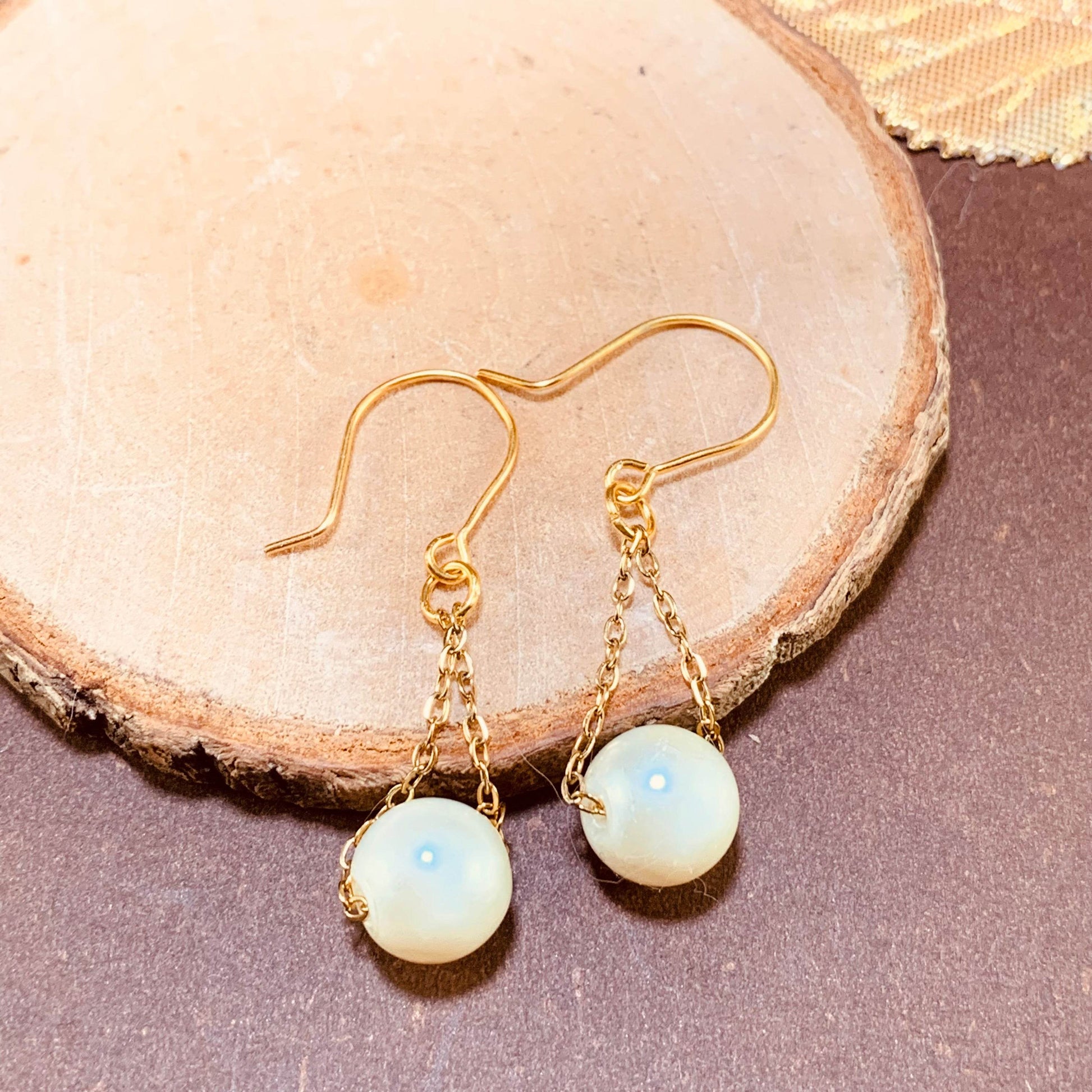 Pear chain Ear Hanging - Fatatun