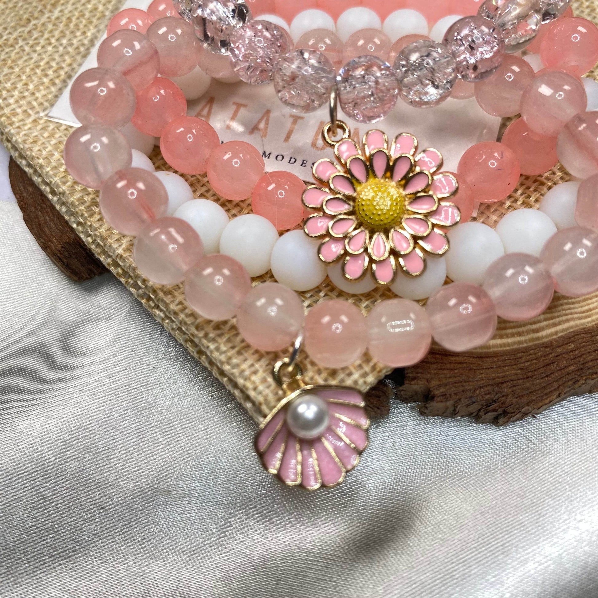 Stack Bracelet set of 4 - Fatatun