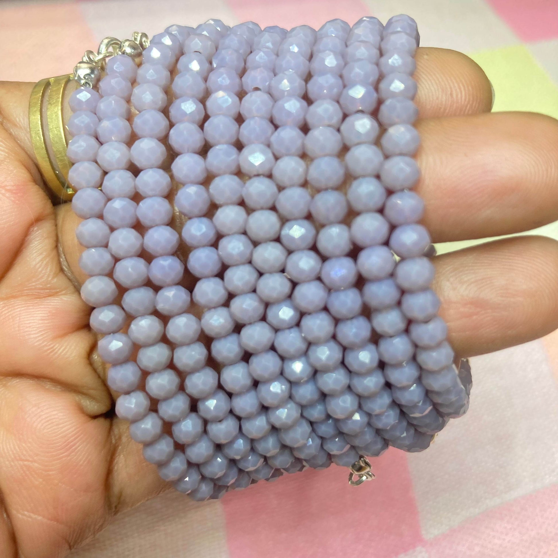 Crystal Bracelet Mauve colour | (cost for each) - Fatatun