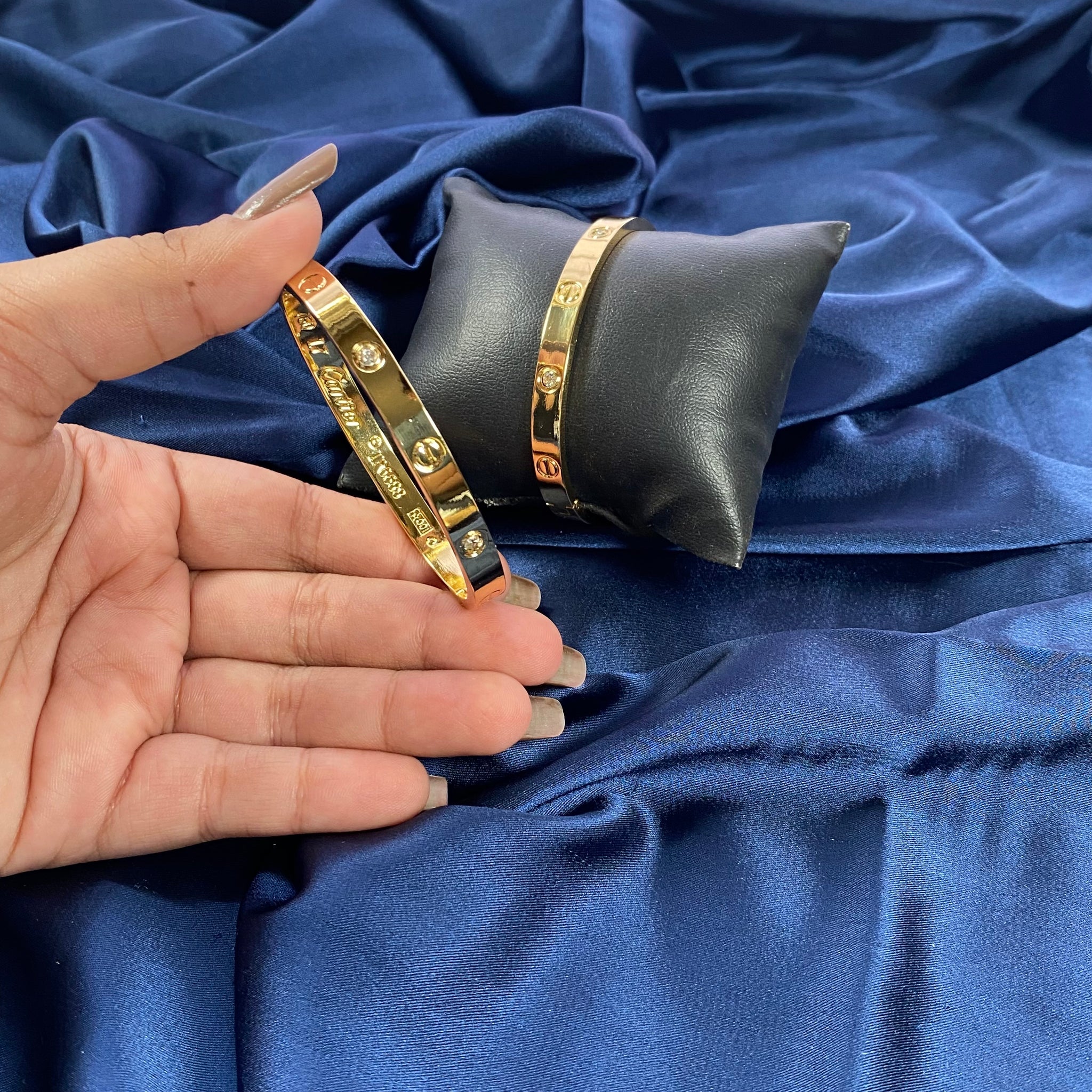 Golden Cartier Anti-Tarnish Bracelet