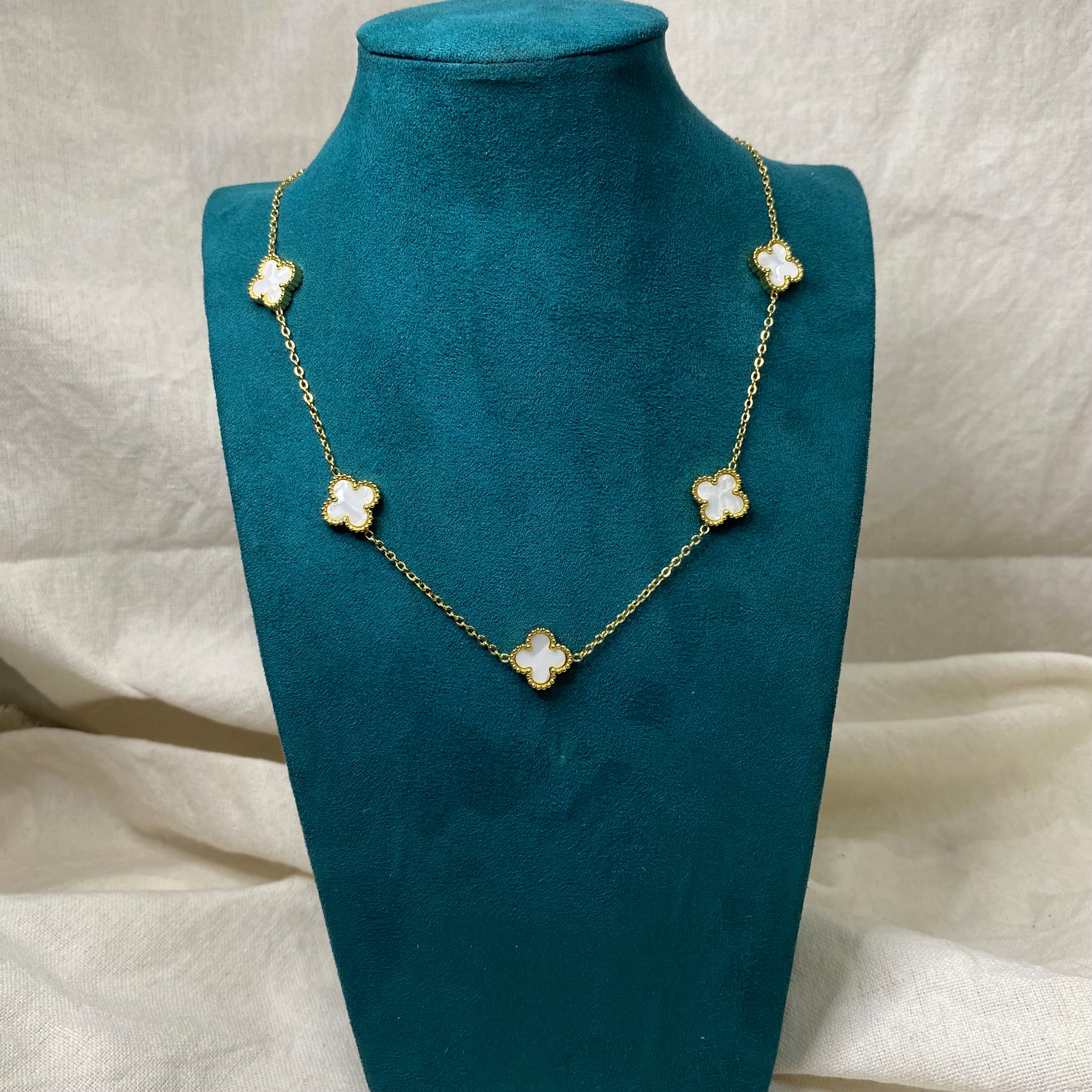 Van Cleef Necklace Anti-Tarnish ￼