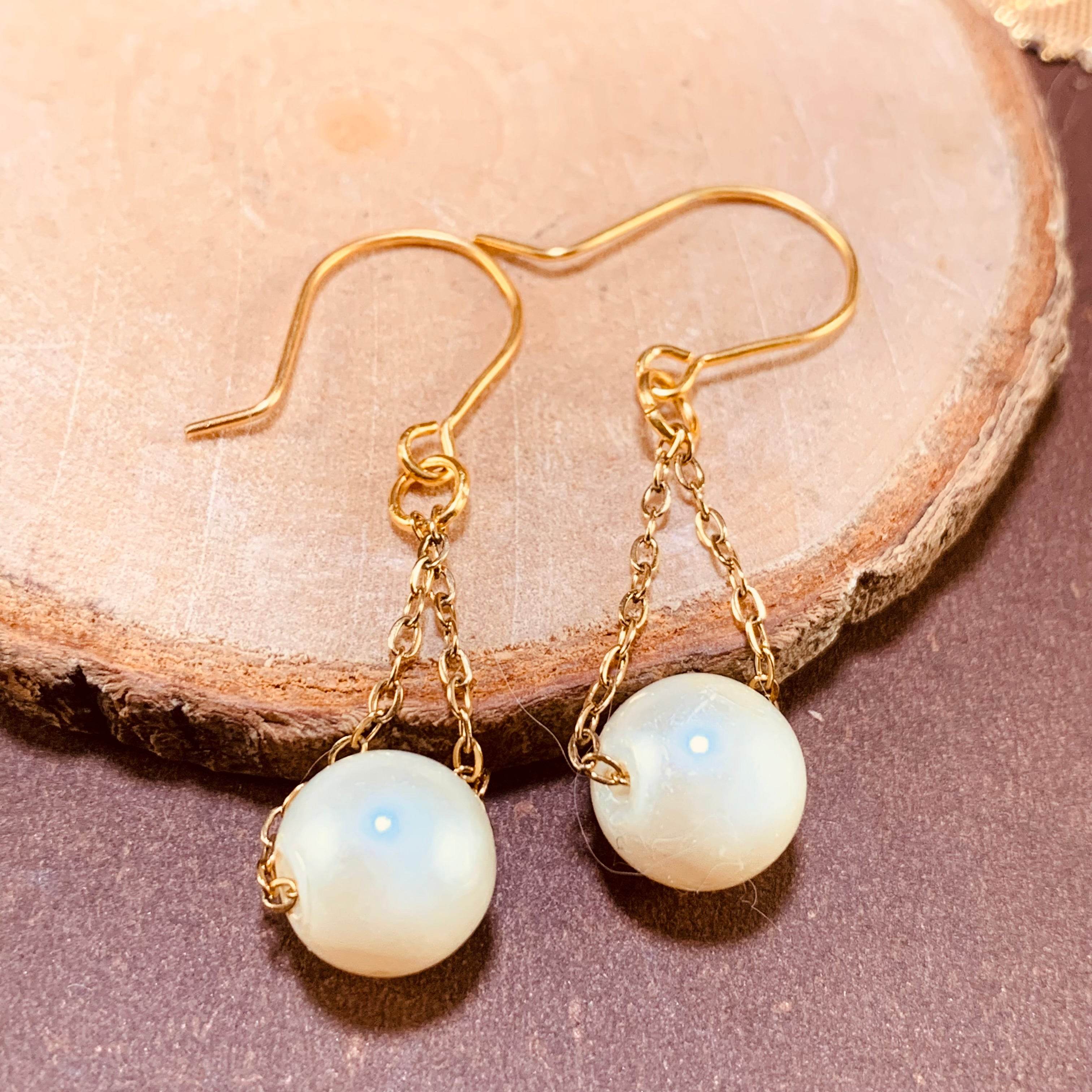 Pear chain Ear Hanging - Fatatun