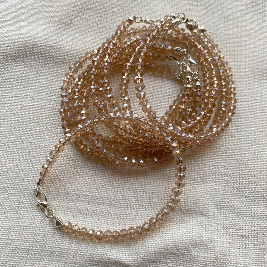 Crystal Bracelet light Golden Shine (cost for each) - Fatatun