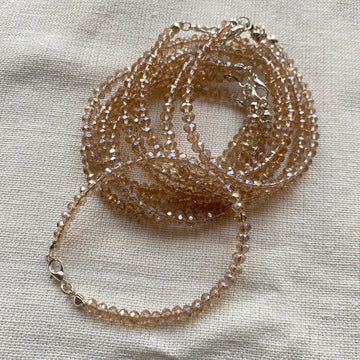 Crystal Bracelet light Golden Shine (cost for each) - Fatatun