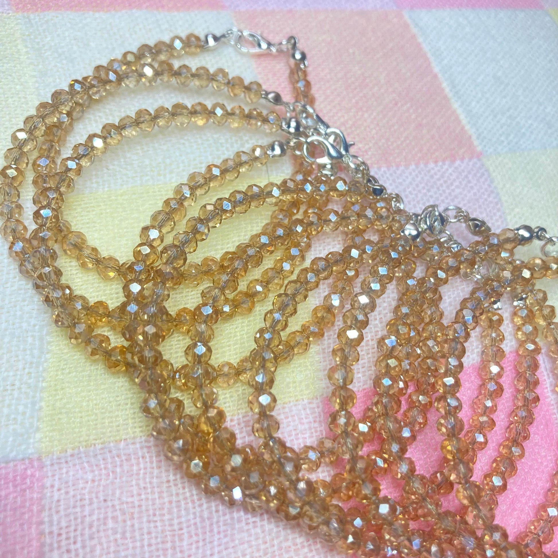 Crystal Bracelet Golden shine | (cost for each) - Fatatun