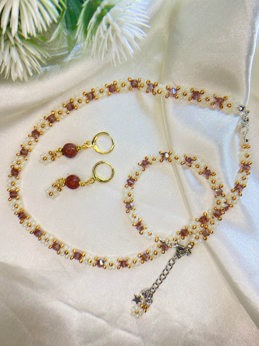 Floral-Inspired Jewelry Set - Fatatun