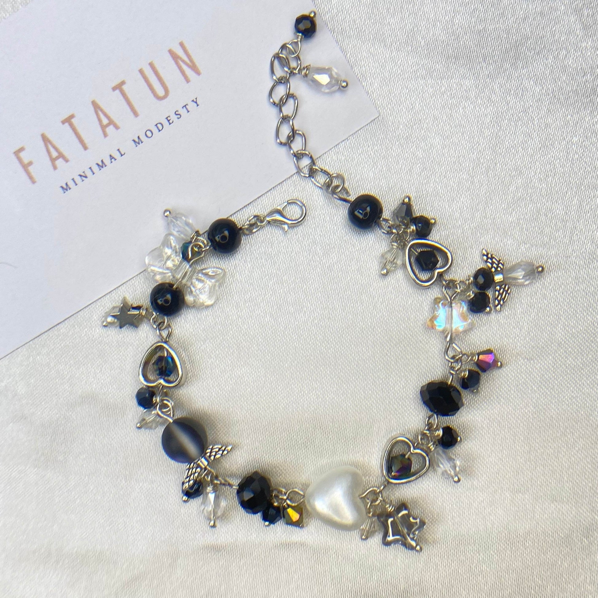 Charm Bracelet Black Theme LDR - Fatatun