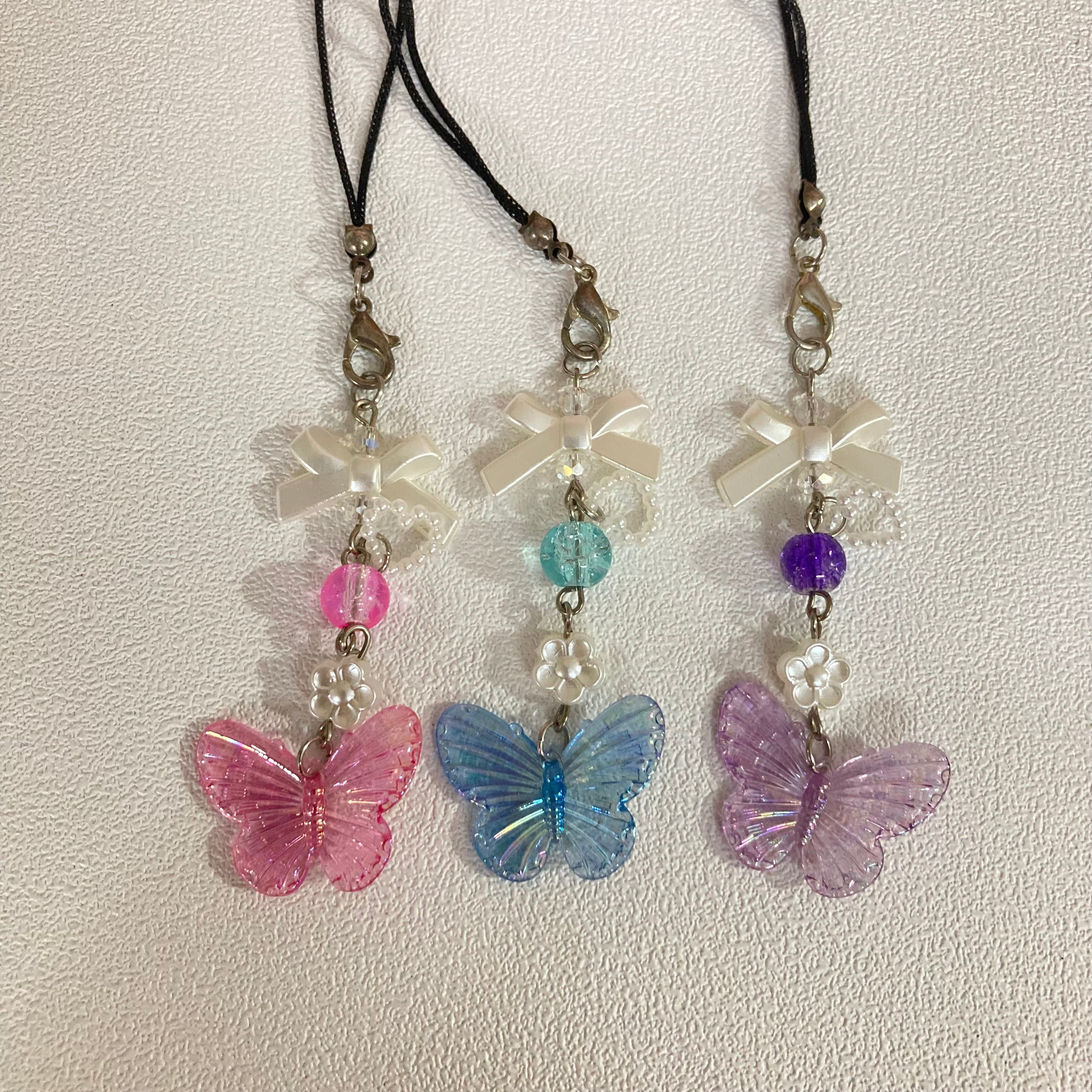 Phone charms | Butterfly & Bow