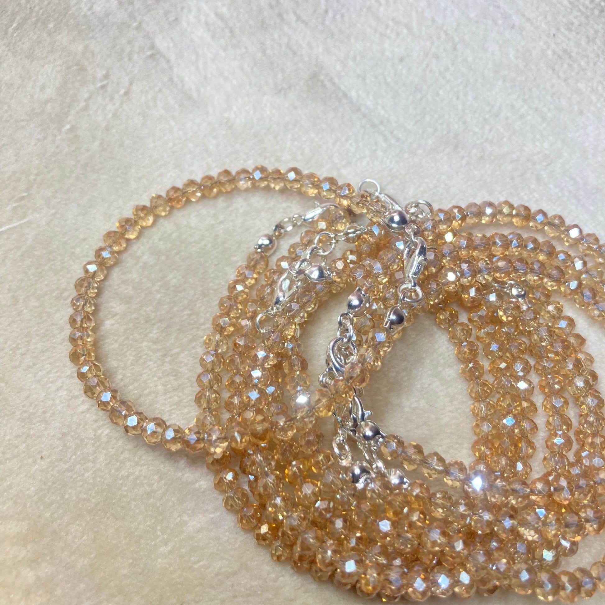 Crystal Bracelet Golden shine | (cost for each) - Fatatun
