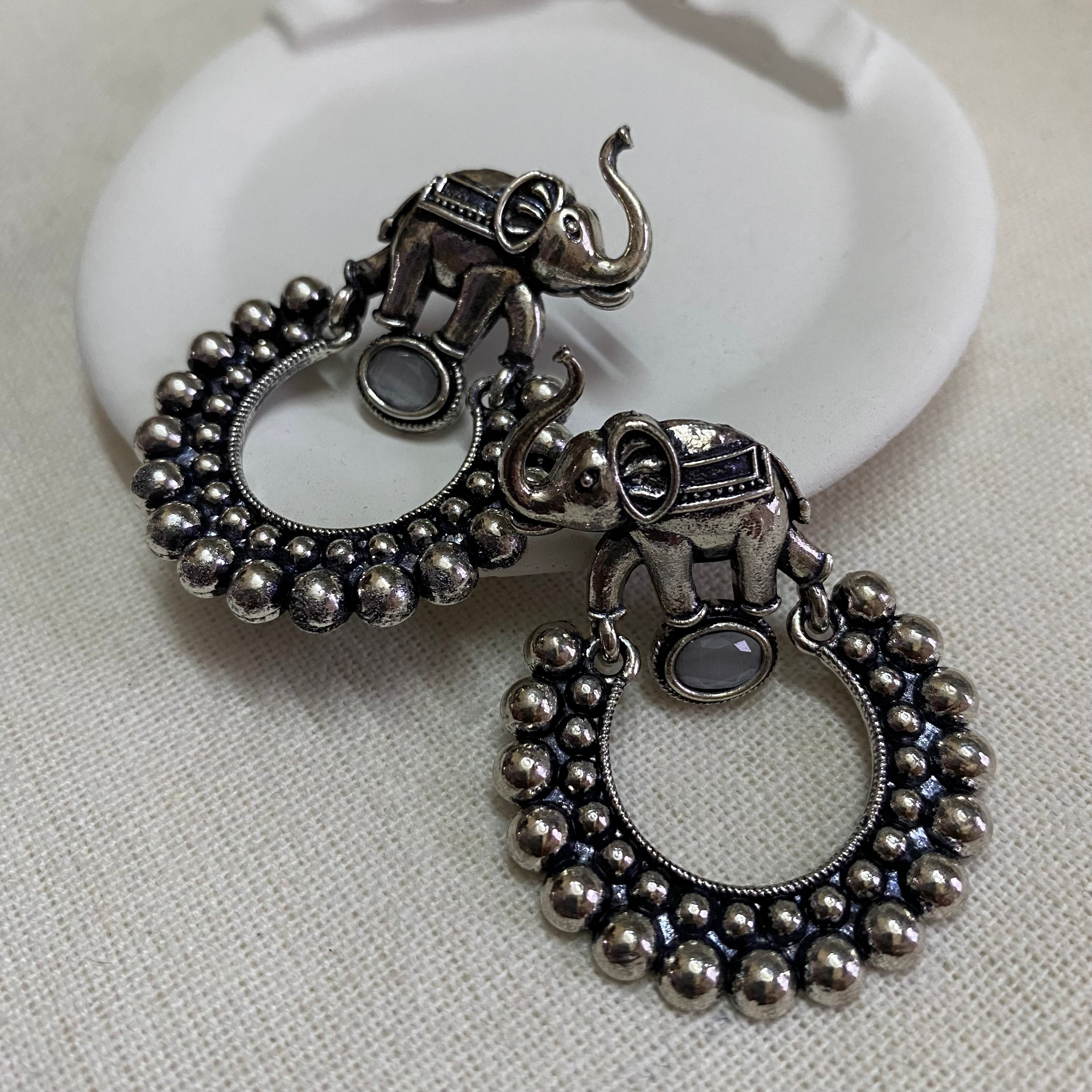 Unique oxidise earrings