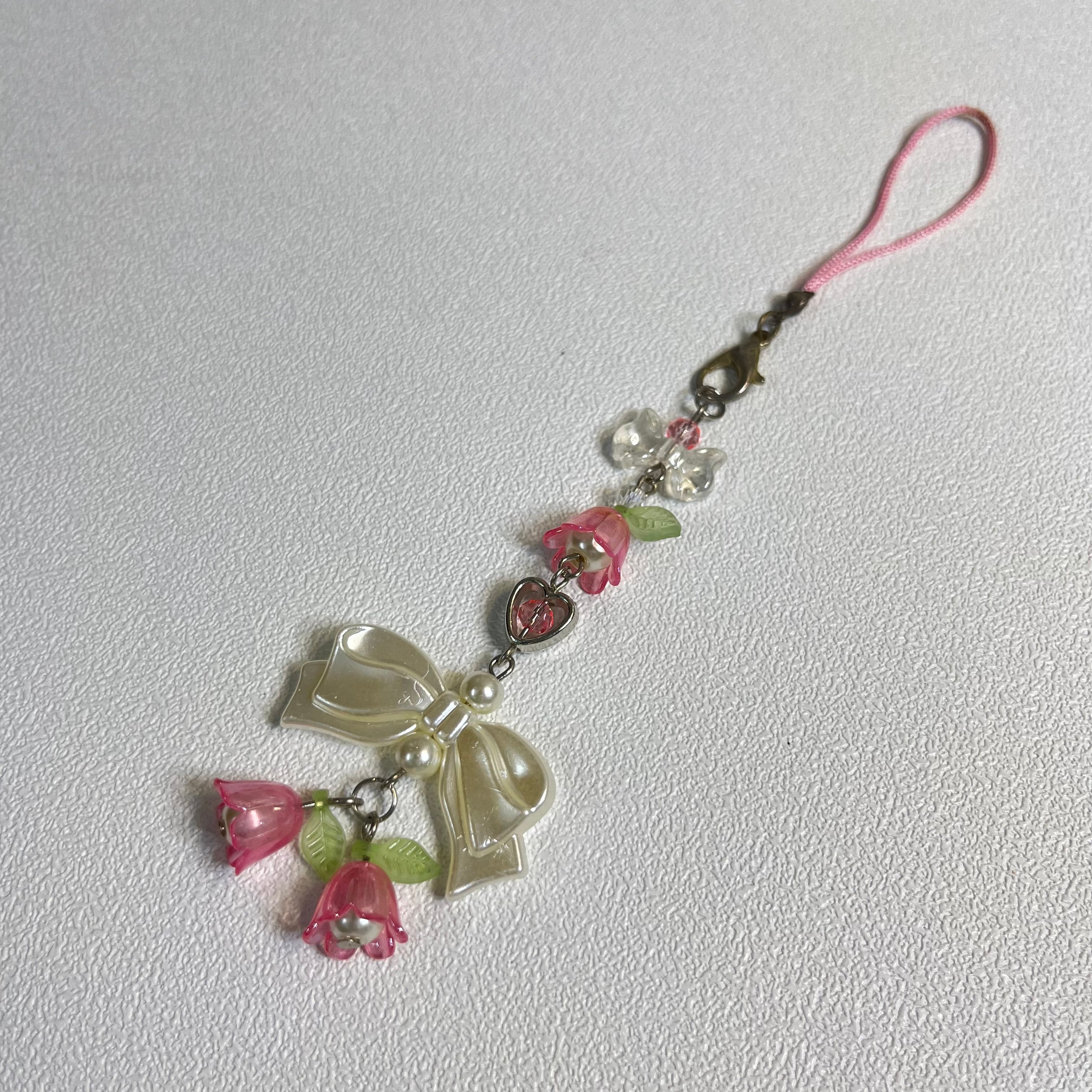 Phone Charms Bow and flowers