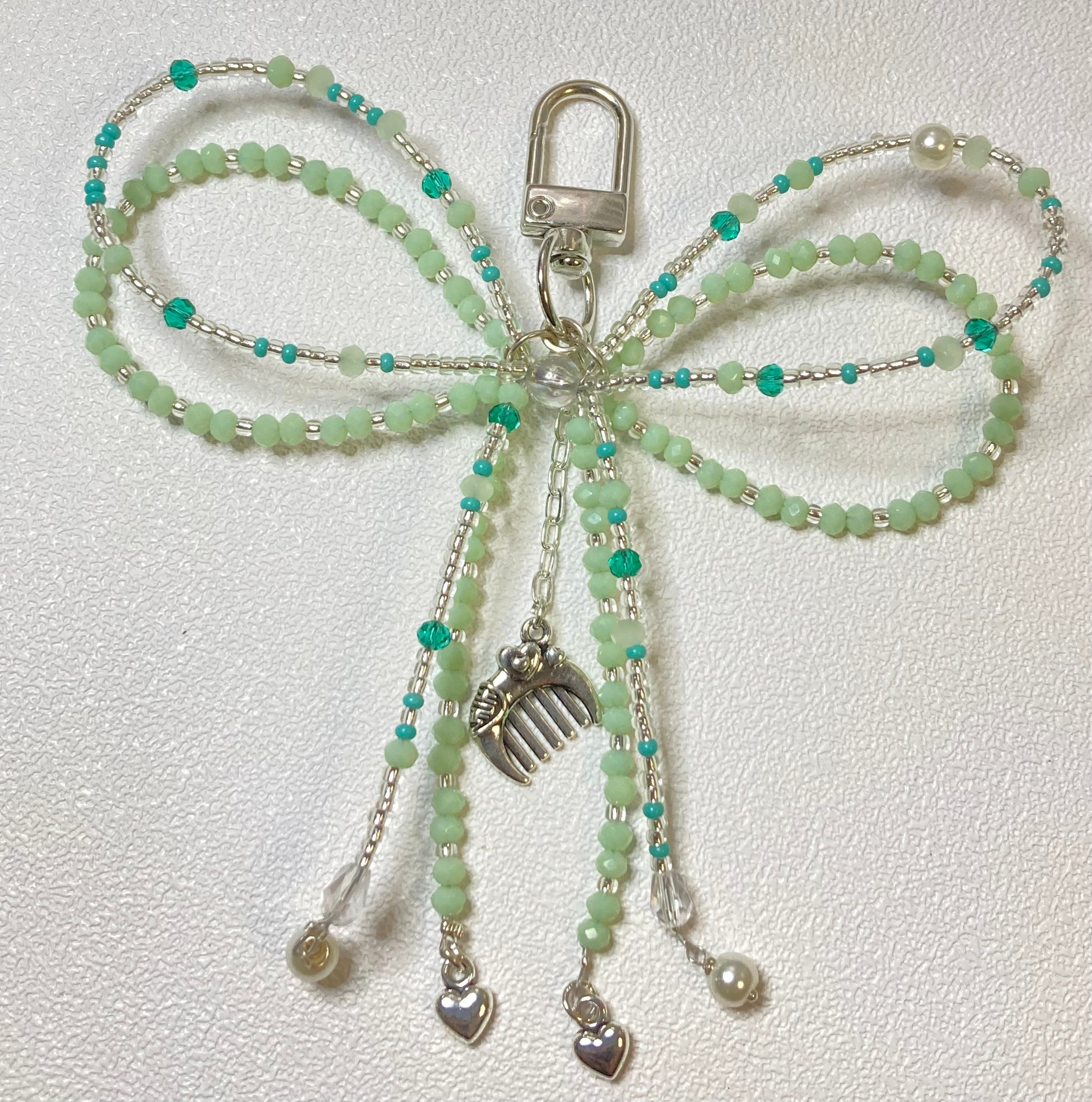 Bag Charms | Beaded Bows