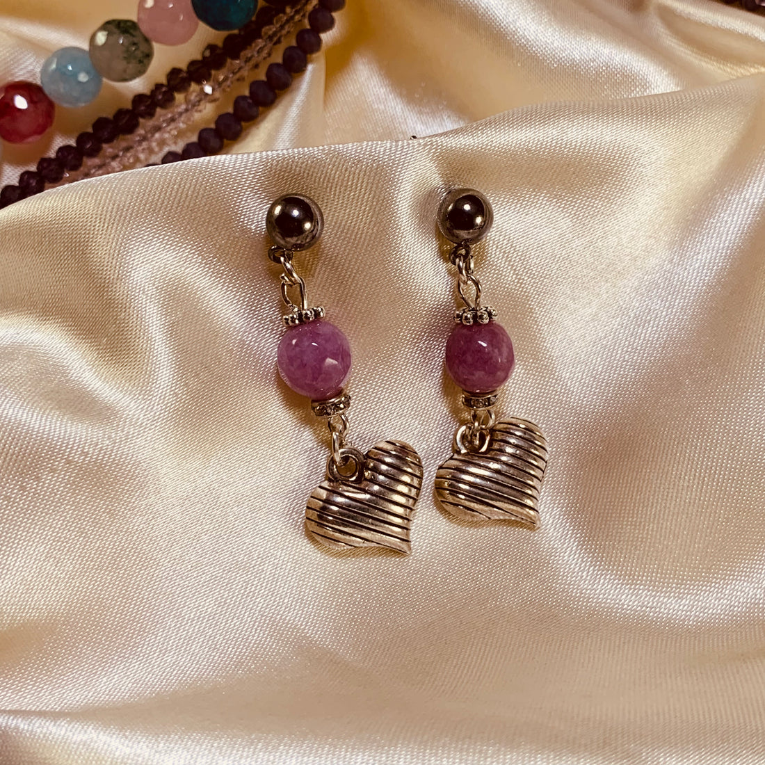 Necklace set with earrings - Fatatun