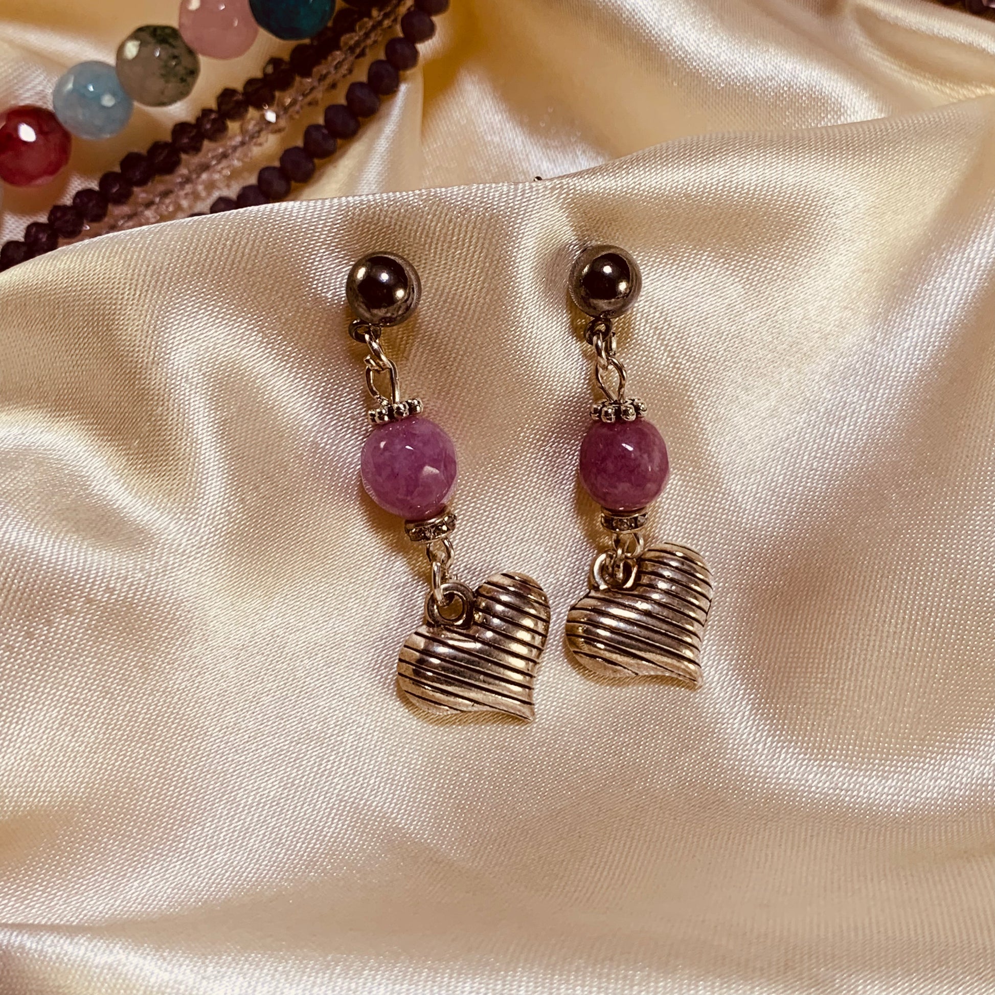 Necklace set with earrings - Fatatun