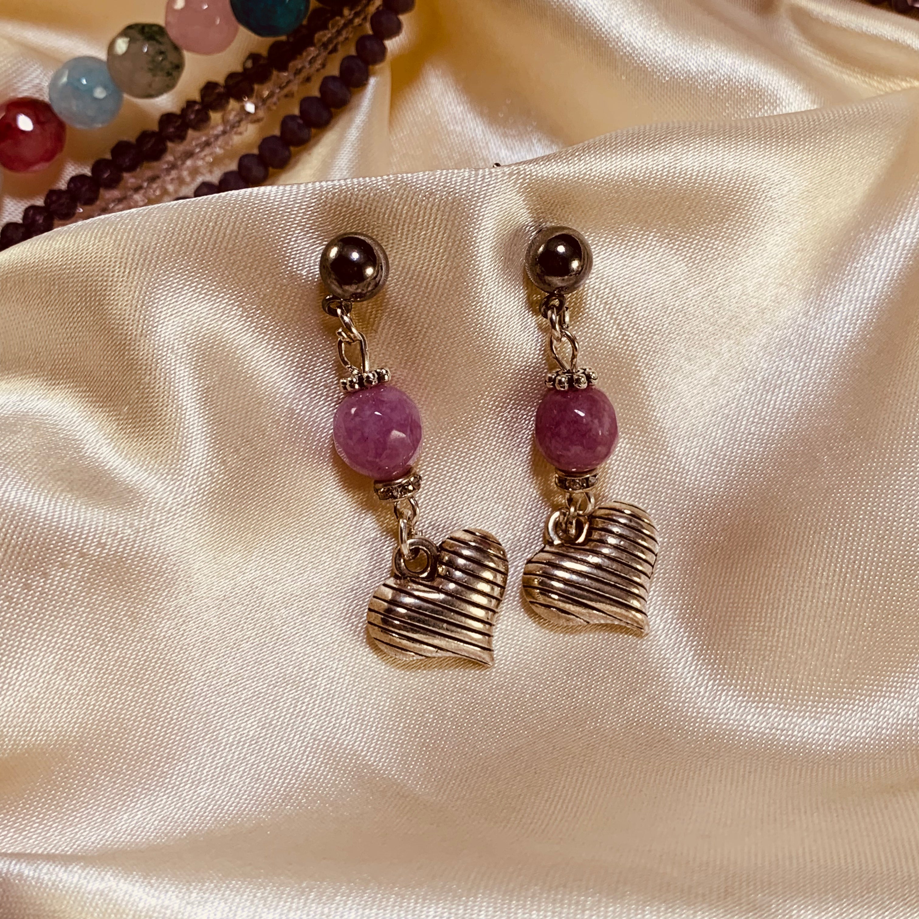 Necklace set with earrings - Fatatun