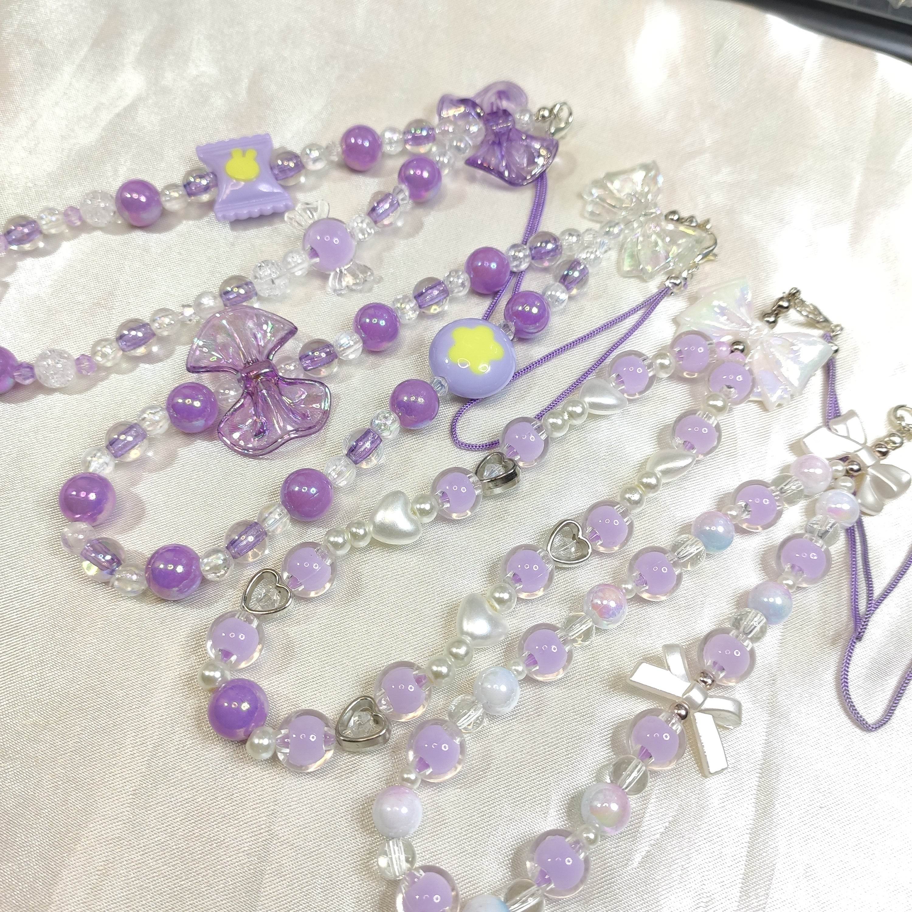 Phone charms Asthetic Purple Series - Fatatun