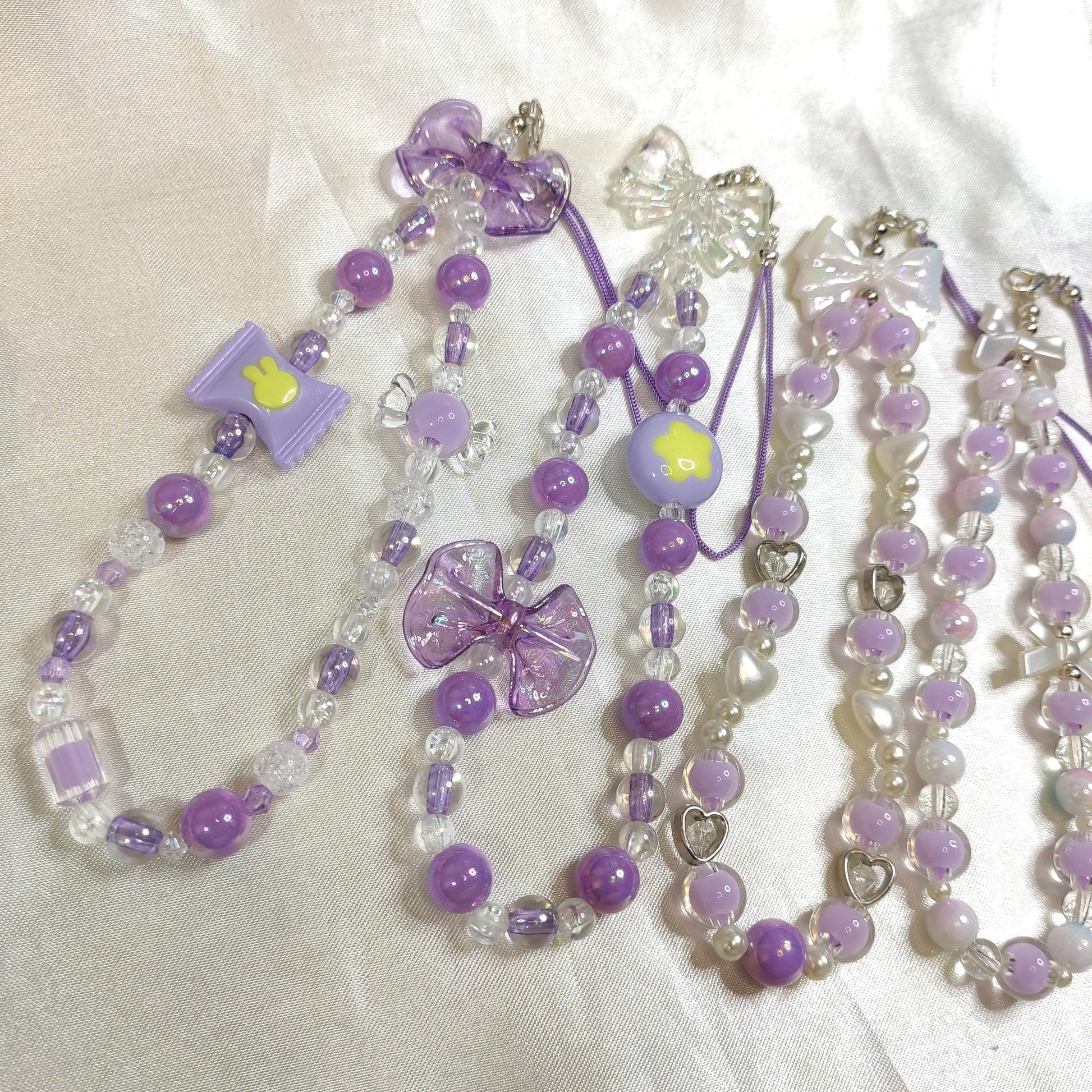 Phone charms Asthetic Purple Series - Fatatun