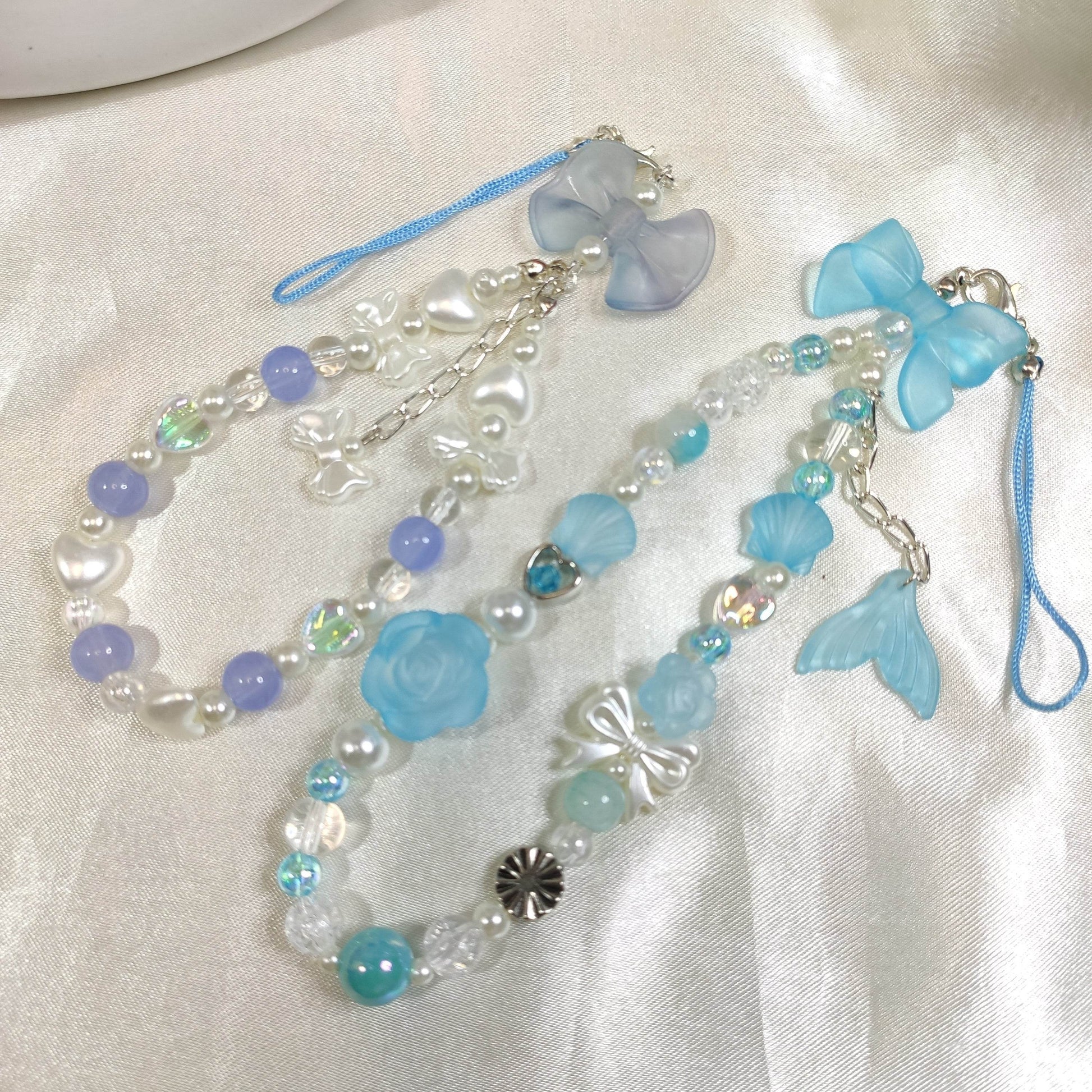 Phone charms Asthetic Blue Series - Fatatun