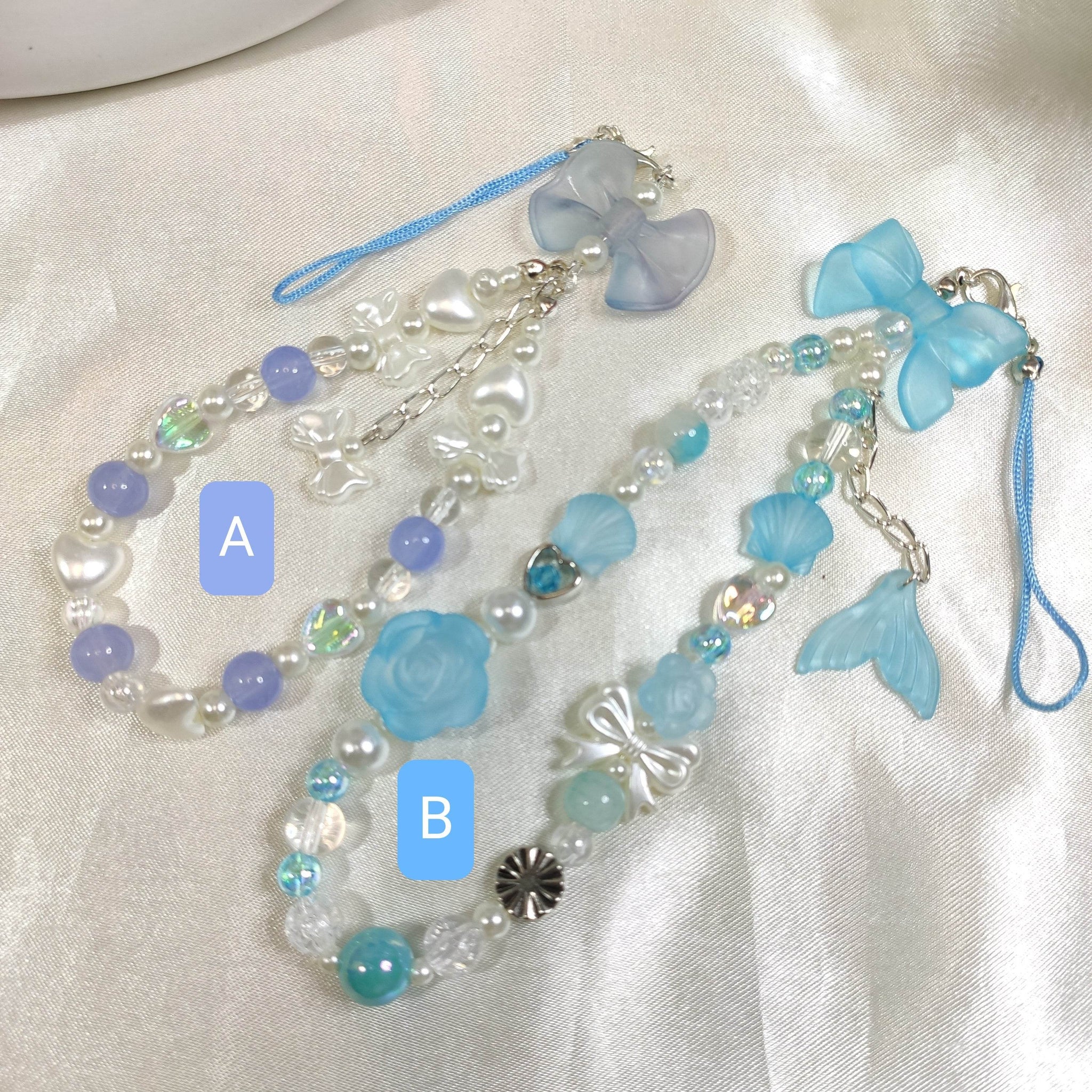 Phone charms Asthetic Blue Series - Fatatun