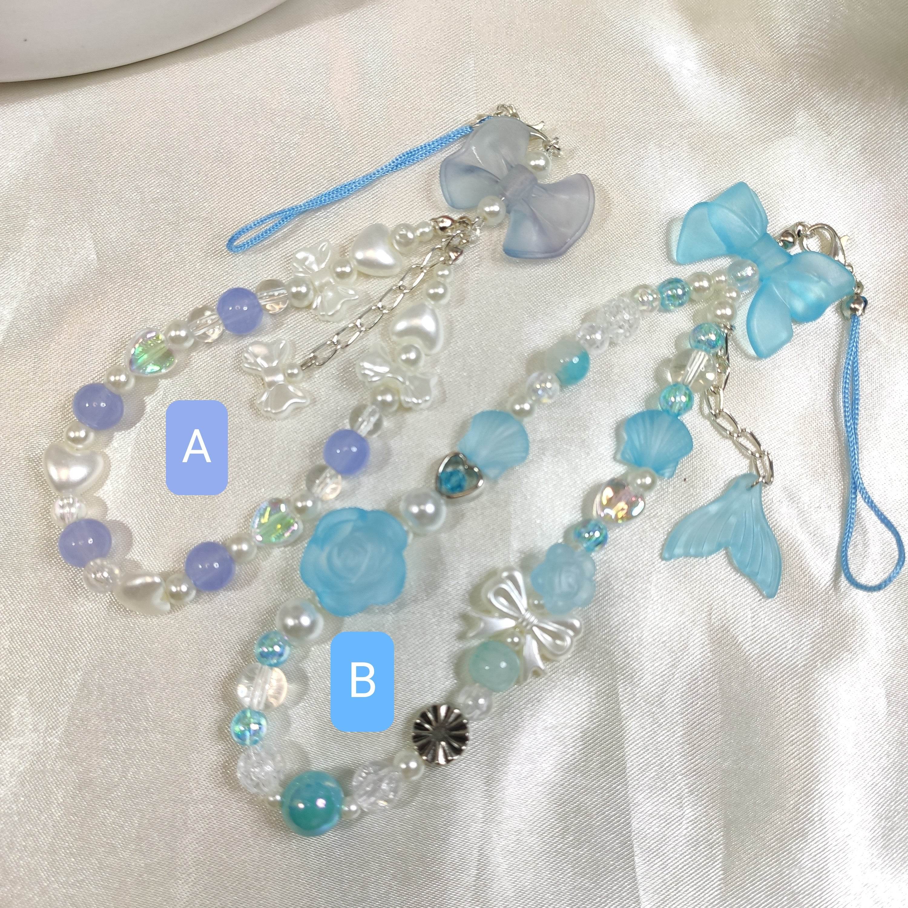 Phone charms Asthetic Blue Series - Fatatun