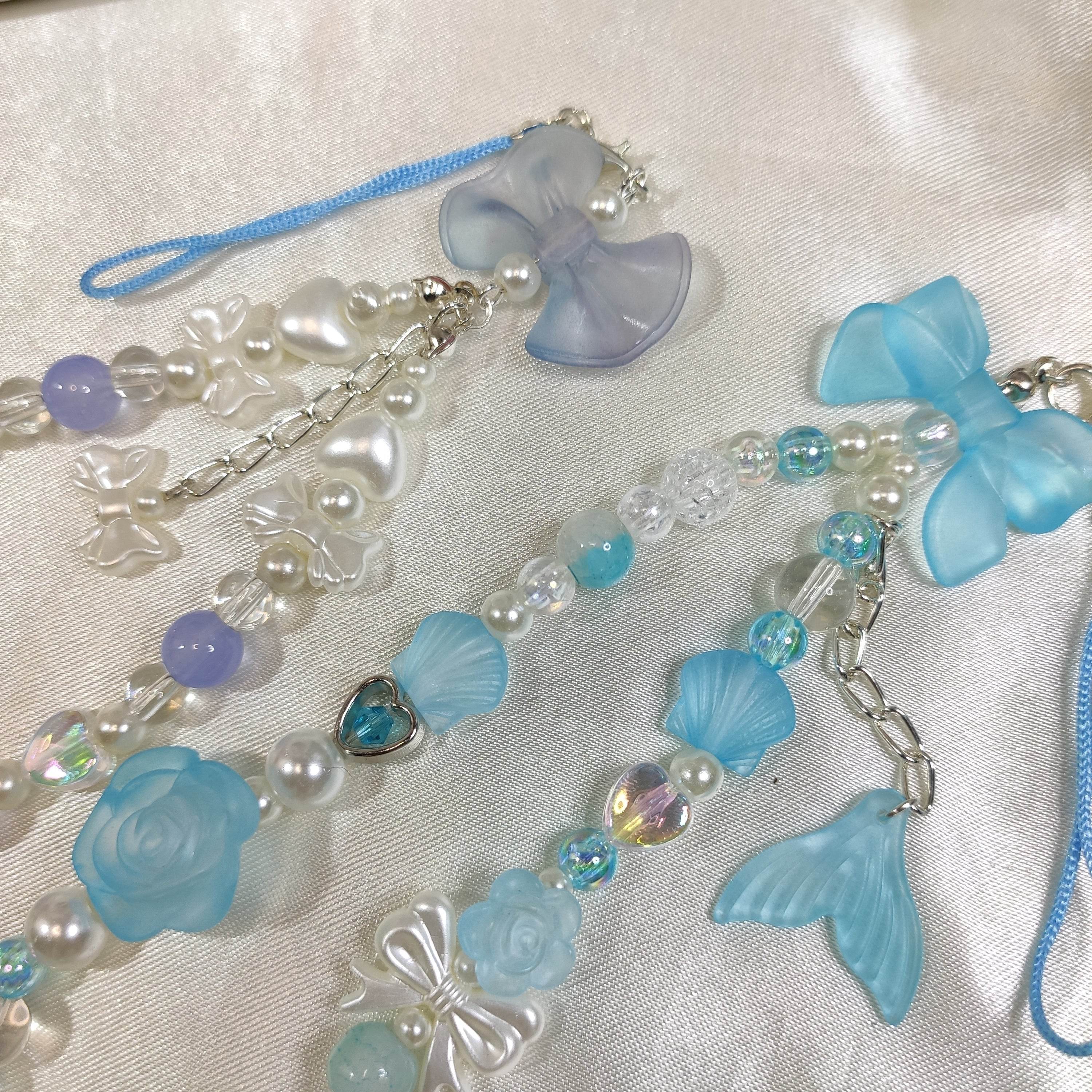 Phone charms Asthetic Blue Series - Fatatun