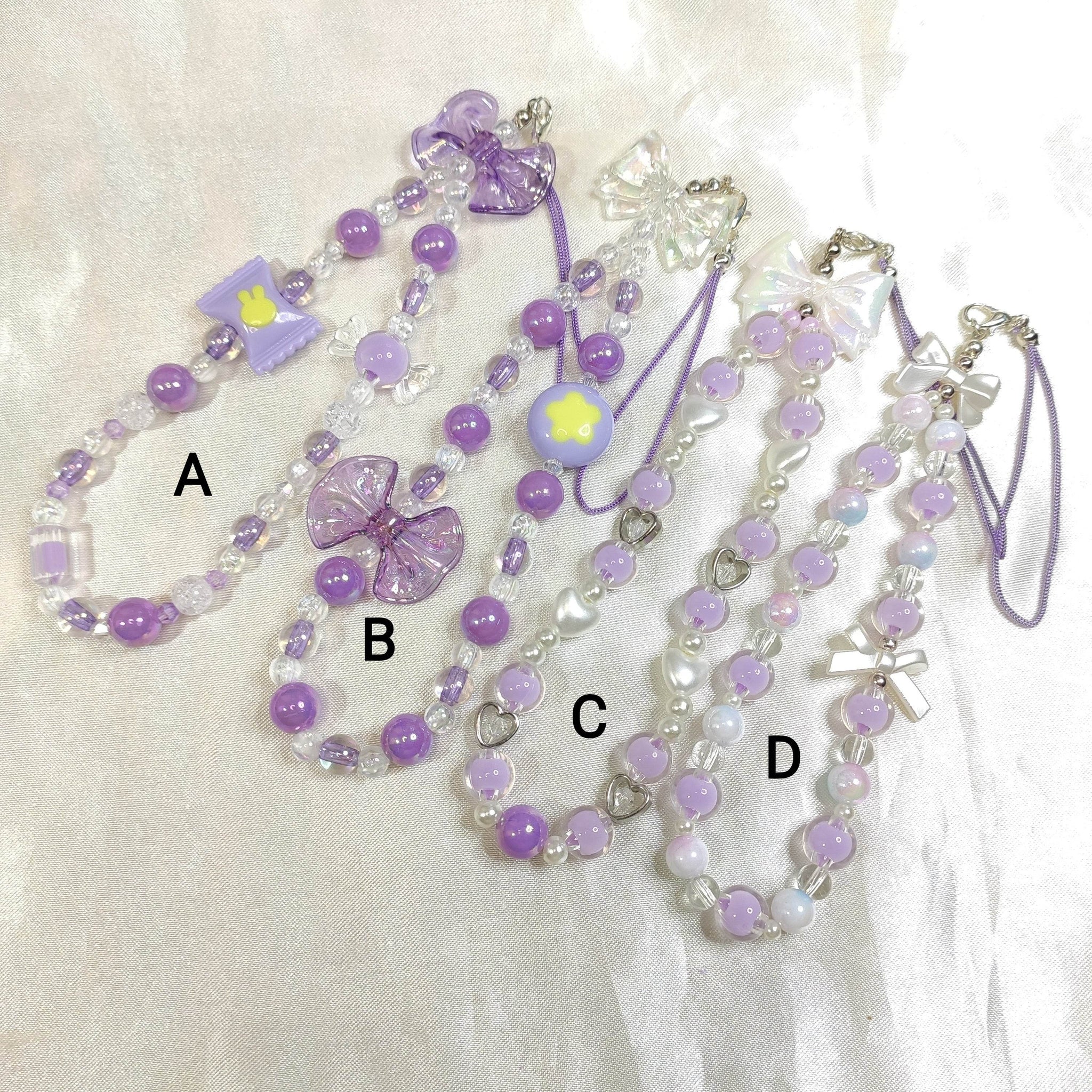 Phone charms Asthetic Purple Series - Fatatun